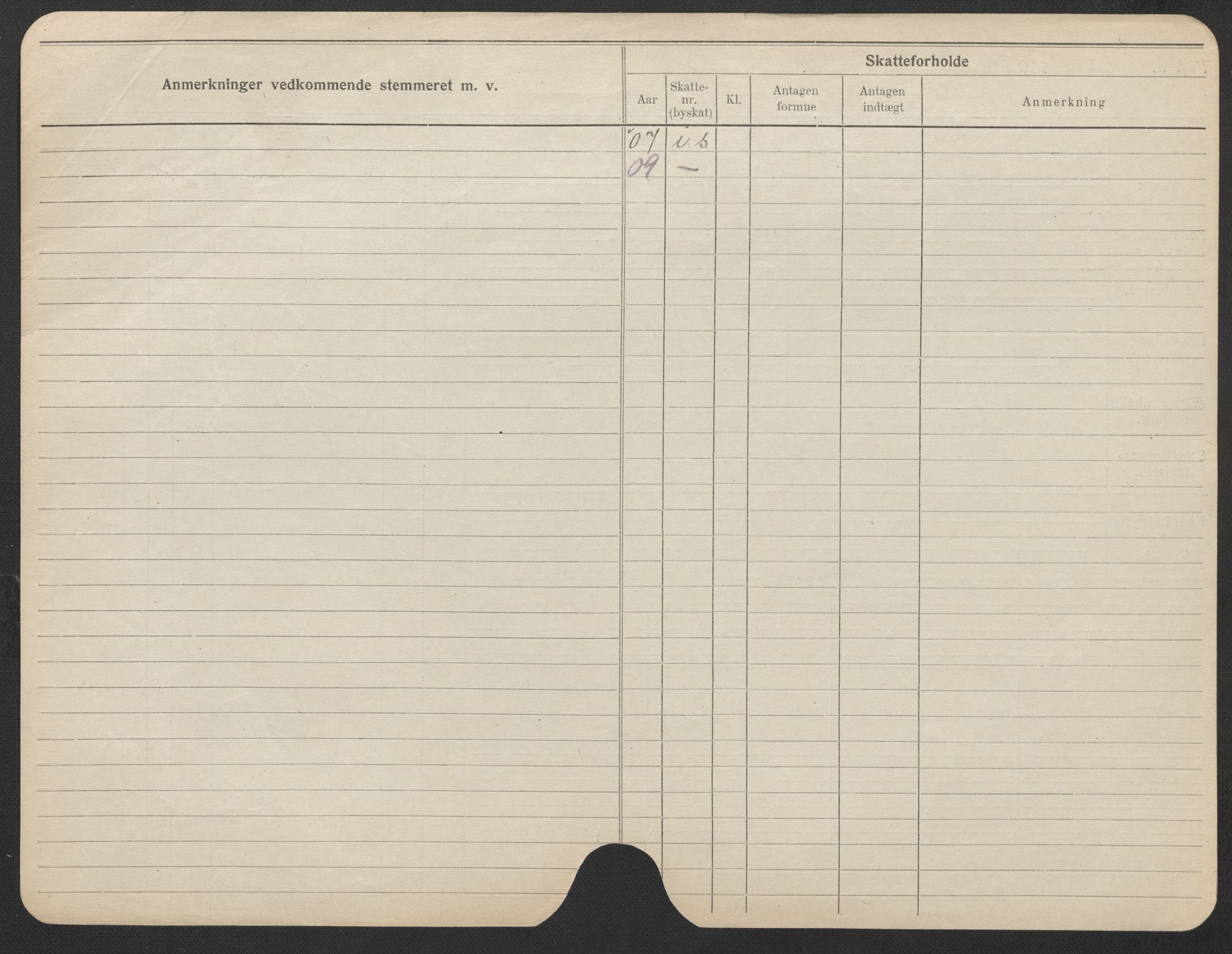 Oslo folkeregister, Registerkort, AV/SAO-A-11715/F/Fa/Fac/L0024: Kvinner, 1906-1914, s. 351b