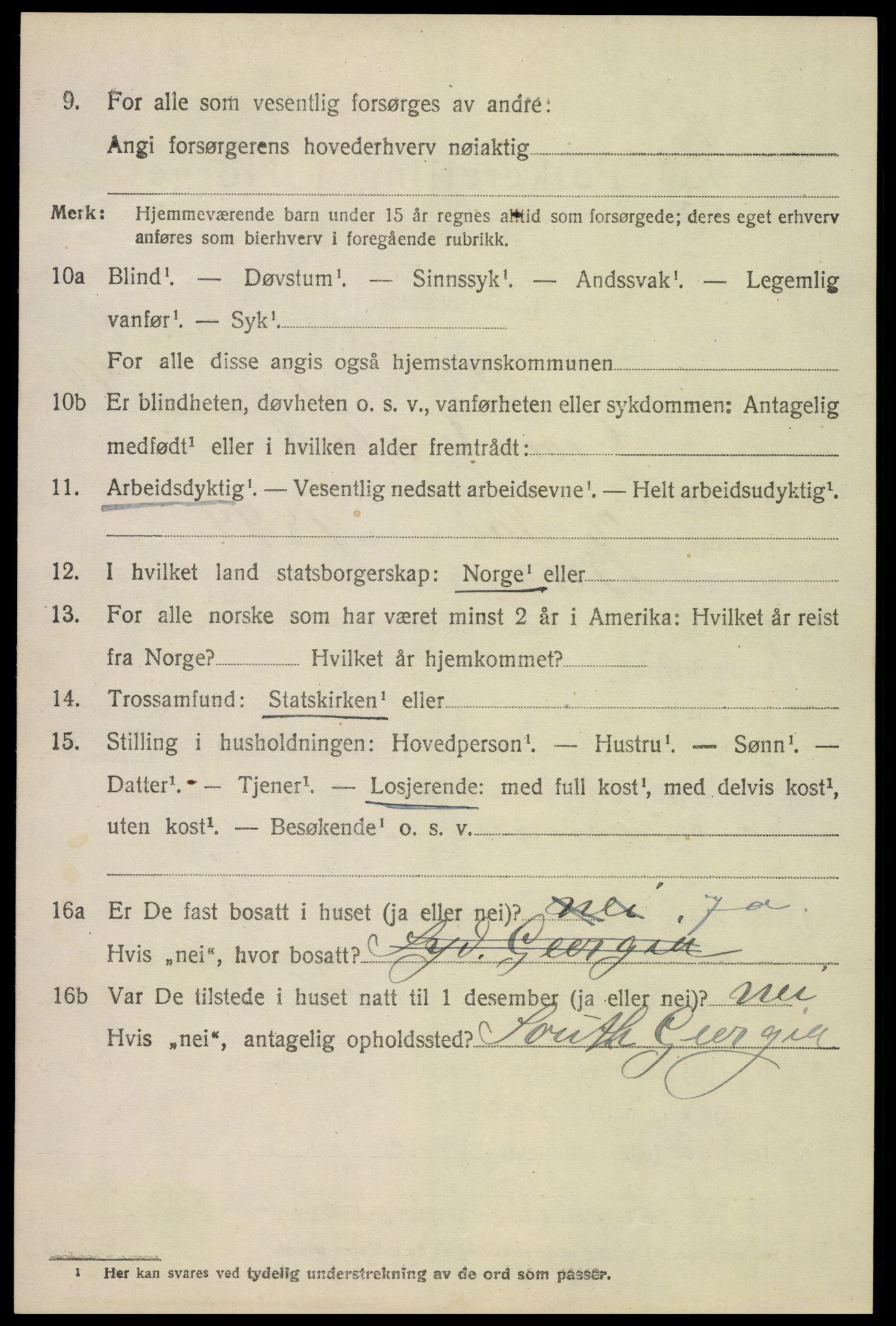 SAKO, Folketelling 1920 for 0798 Fredriksvern herred, 1920, s. 958