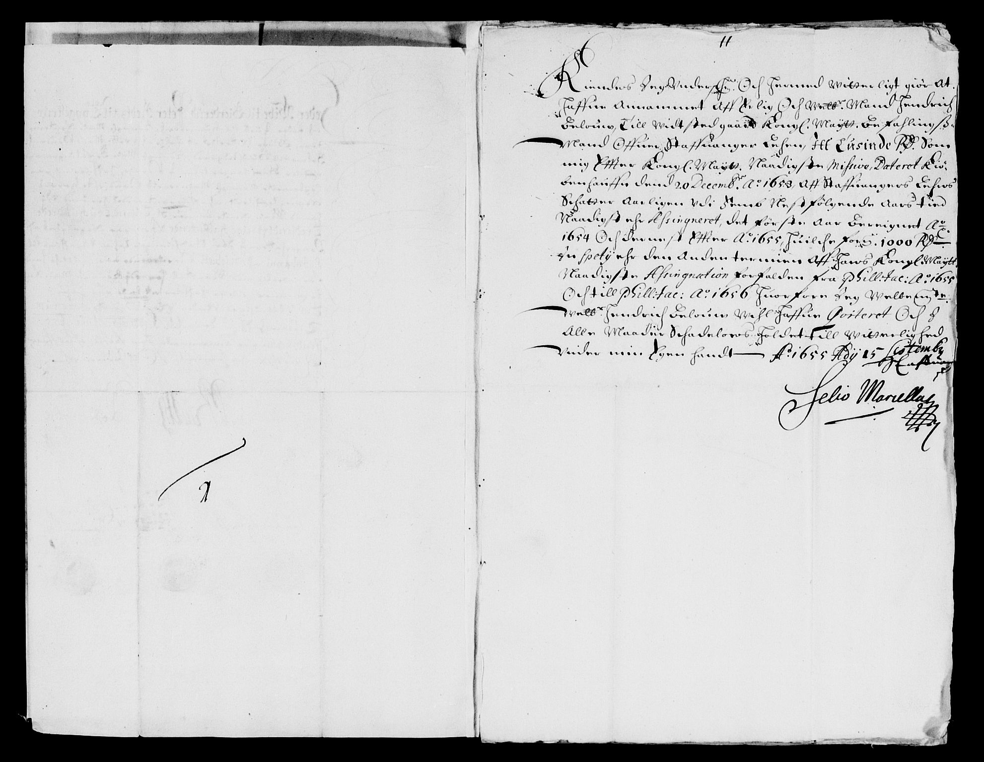 Rentekammeret inntil 1814, Reviderte regnskaper, Lensregnskaper, AV/RA-EA-5023/R/Rb/Rbs/L0036: Stavanger len, 1653-1658