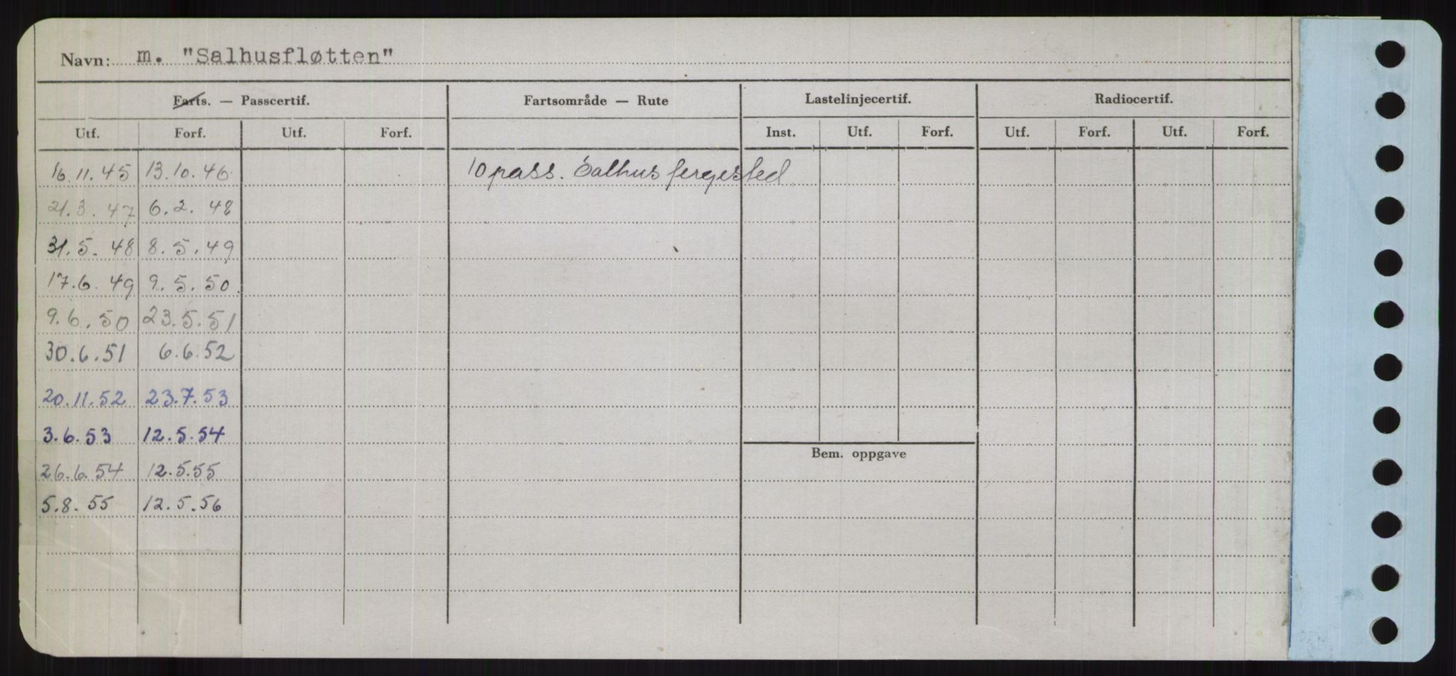 Sjøfartsdirektoratet med forløpere, Skipsmålingen, AV/RA-S-1627/H/Ha/L0005/0001: Fartøy, S-Sven / Fartøy, S-Skji, s. 54
