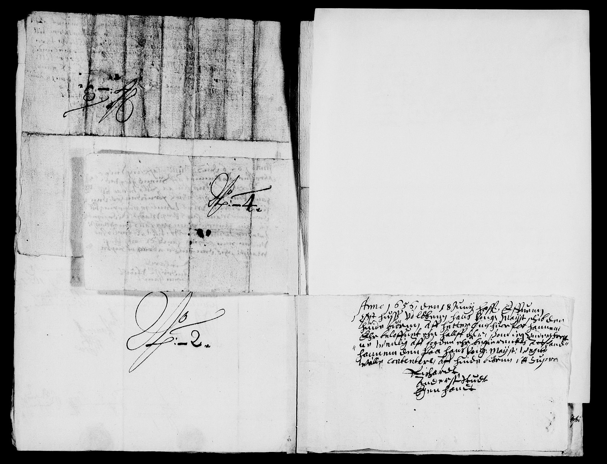 Rentekammeret inntil 1814, Reviderte regnskaper, Lensregnskaper, RA/EA-5023/R/Rb/Rbr/L0021: Lista len, 1655-1659