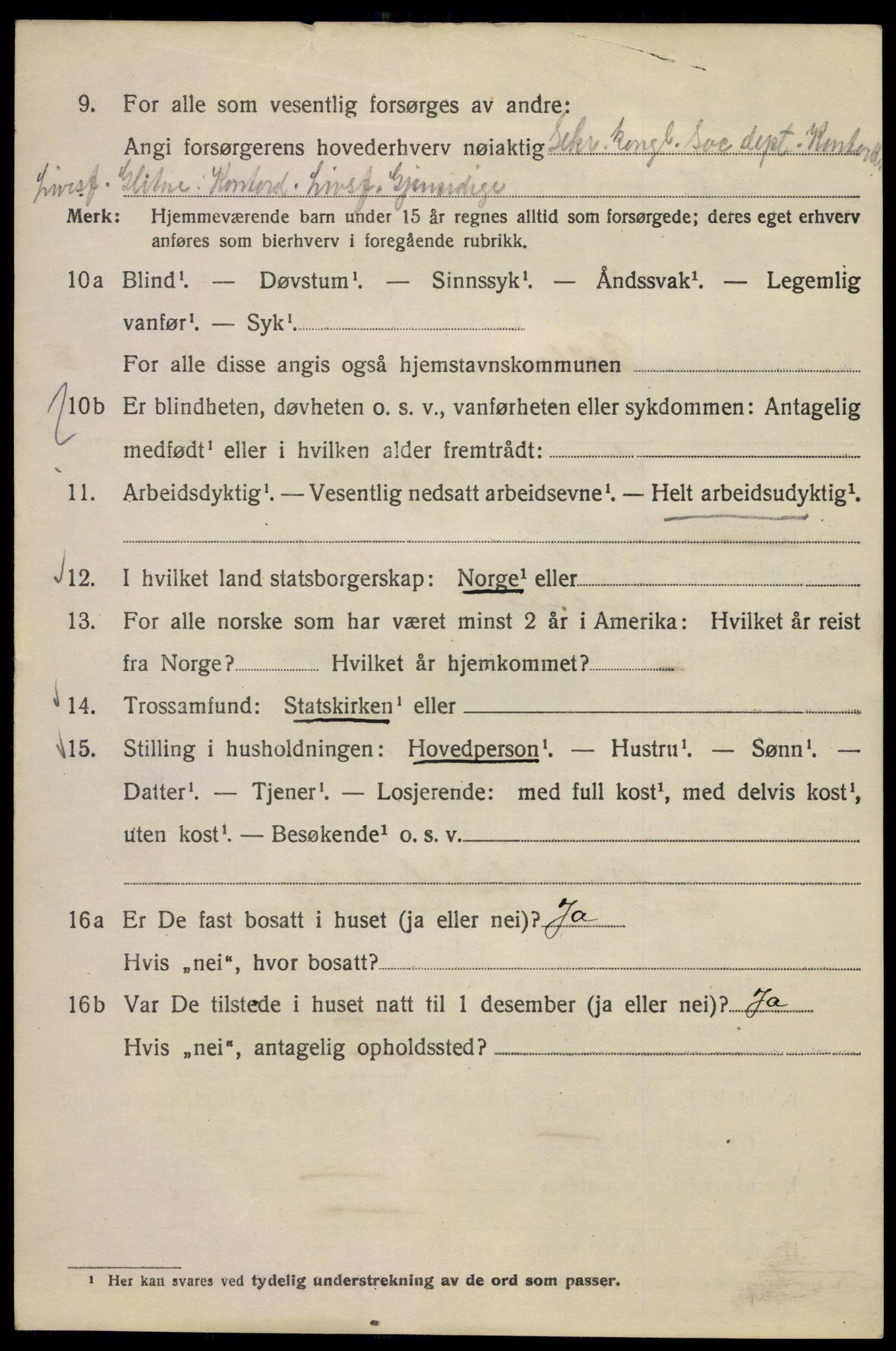 SAO, Folketelling 1920 for 0301 Kristiania kjøpstad, 1920, s. 295514