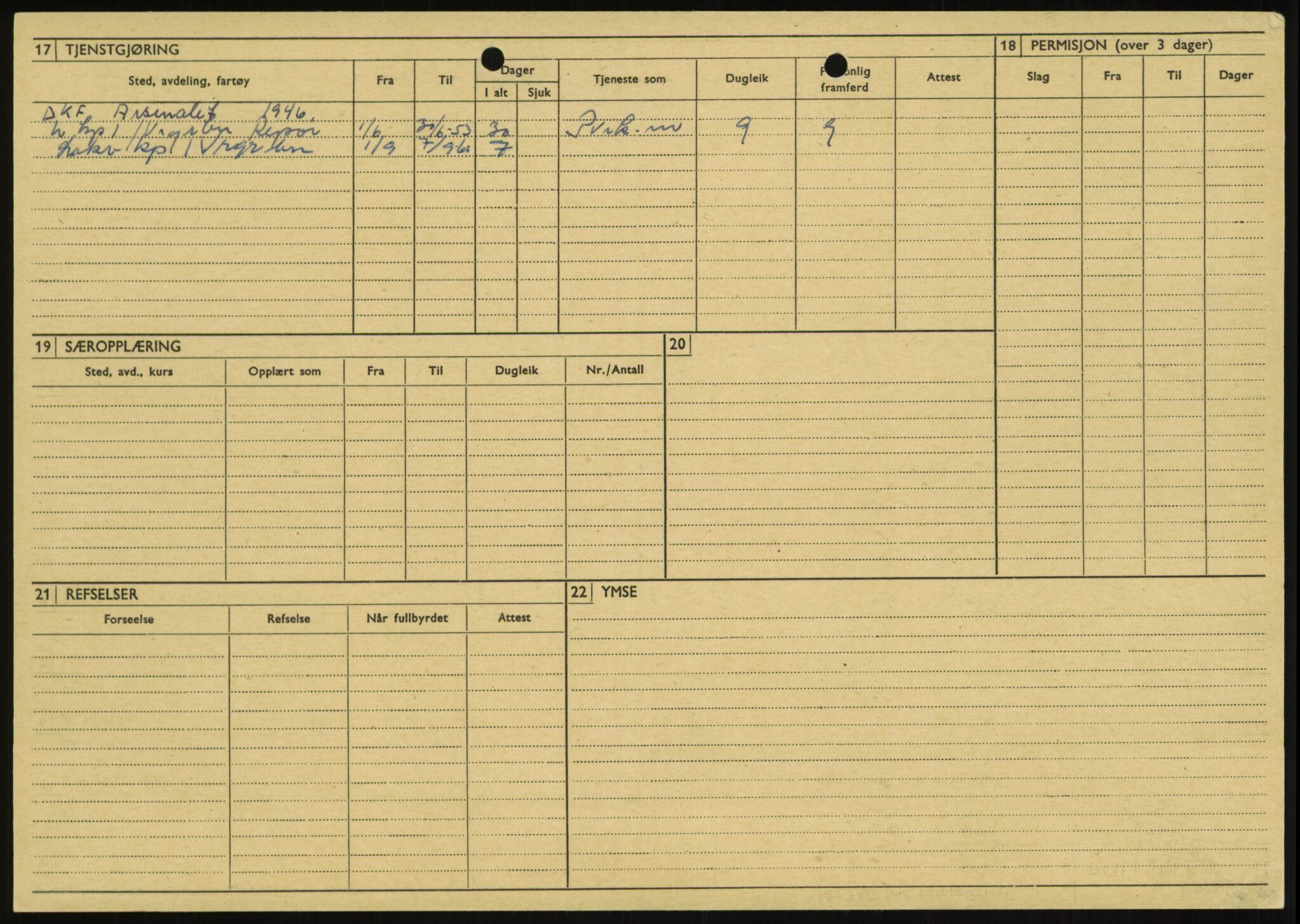 Forsvaret, Varanger bataljon, AV/RA-RAFA-2258/1/D/L0446: Rulleblad for menige født 1917-1919, 1917-1919, s. 303