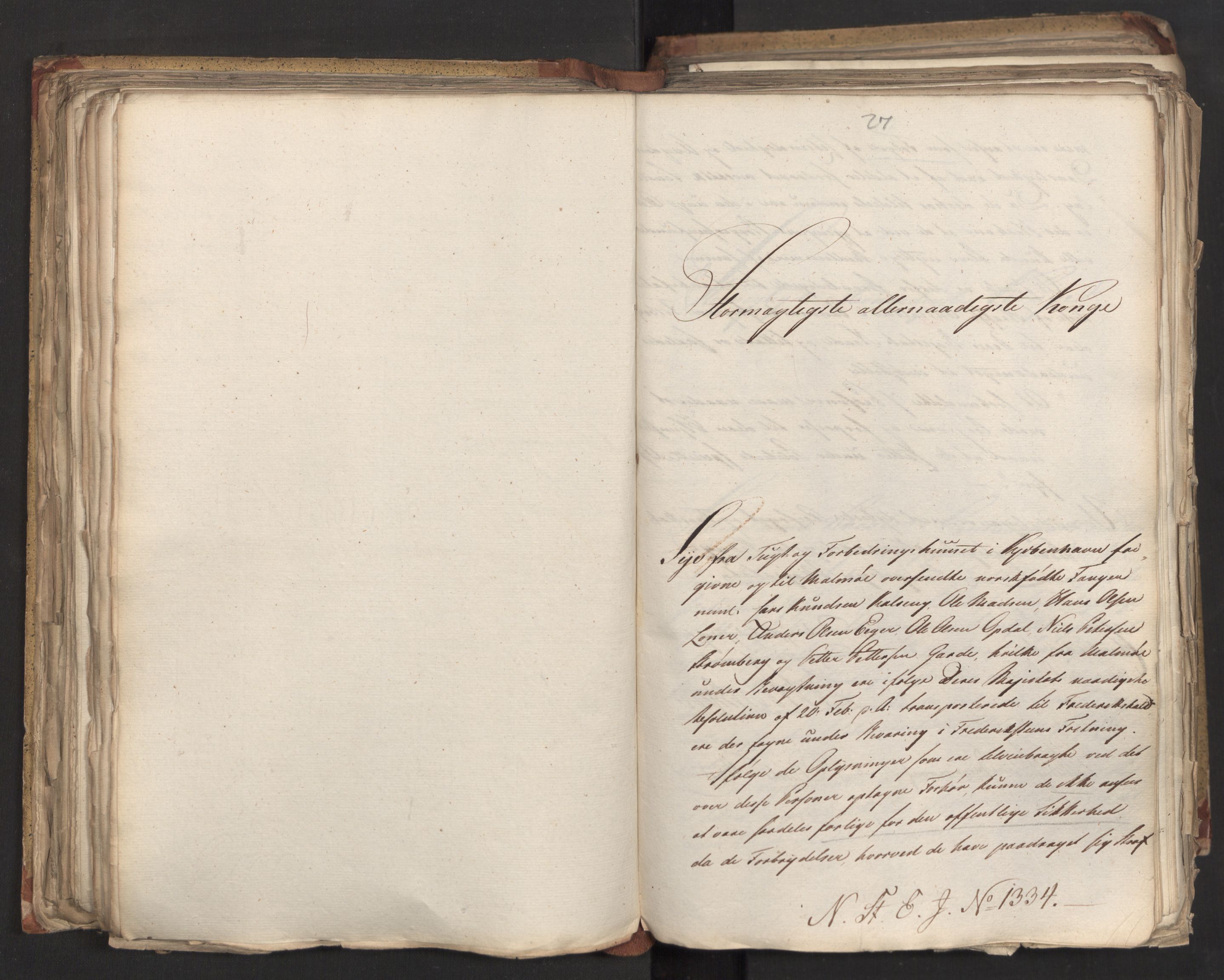 Statsrådsavdelingen i Stockholm, AV/RA-S-1003/D/Da/L0006: Regjeringsinnstillinger nr. 1247-1544, 1816, s. 172