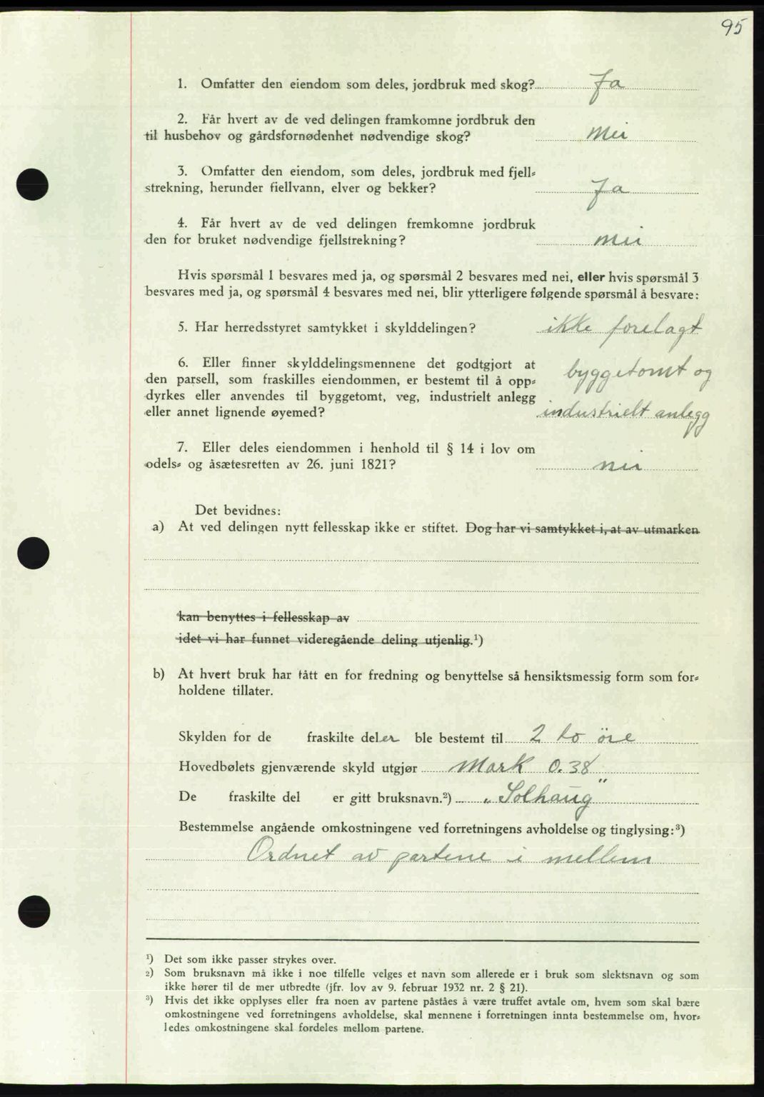 Nordmøre sorenskriveri, AV/SAT-A-4132/1/2/2Ca: Pantebok nr. A109, 1948-1948, Dagboknr: 2397/1948