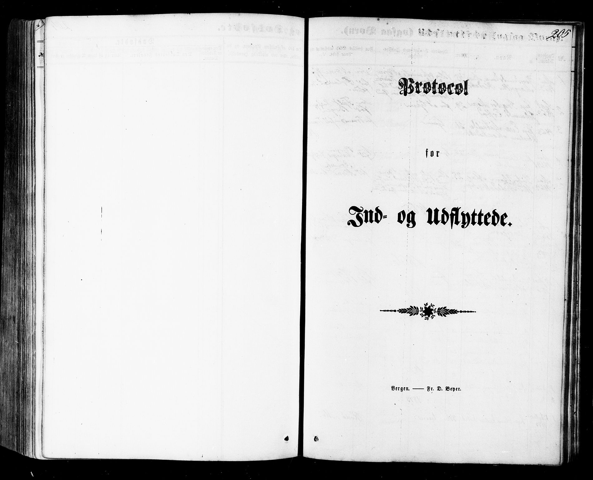 Ministerialprotokoller, klokkerbøker og fødselsregistre - Nordland, SAT/A-1459/840/L0579: Ministerialbok nr. 840A01, 1863-1887, s. 205
