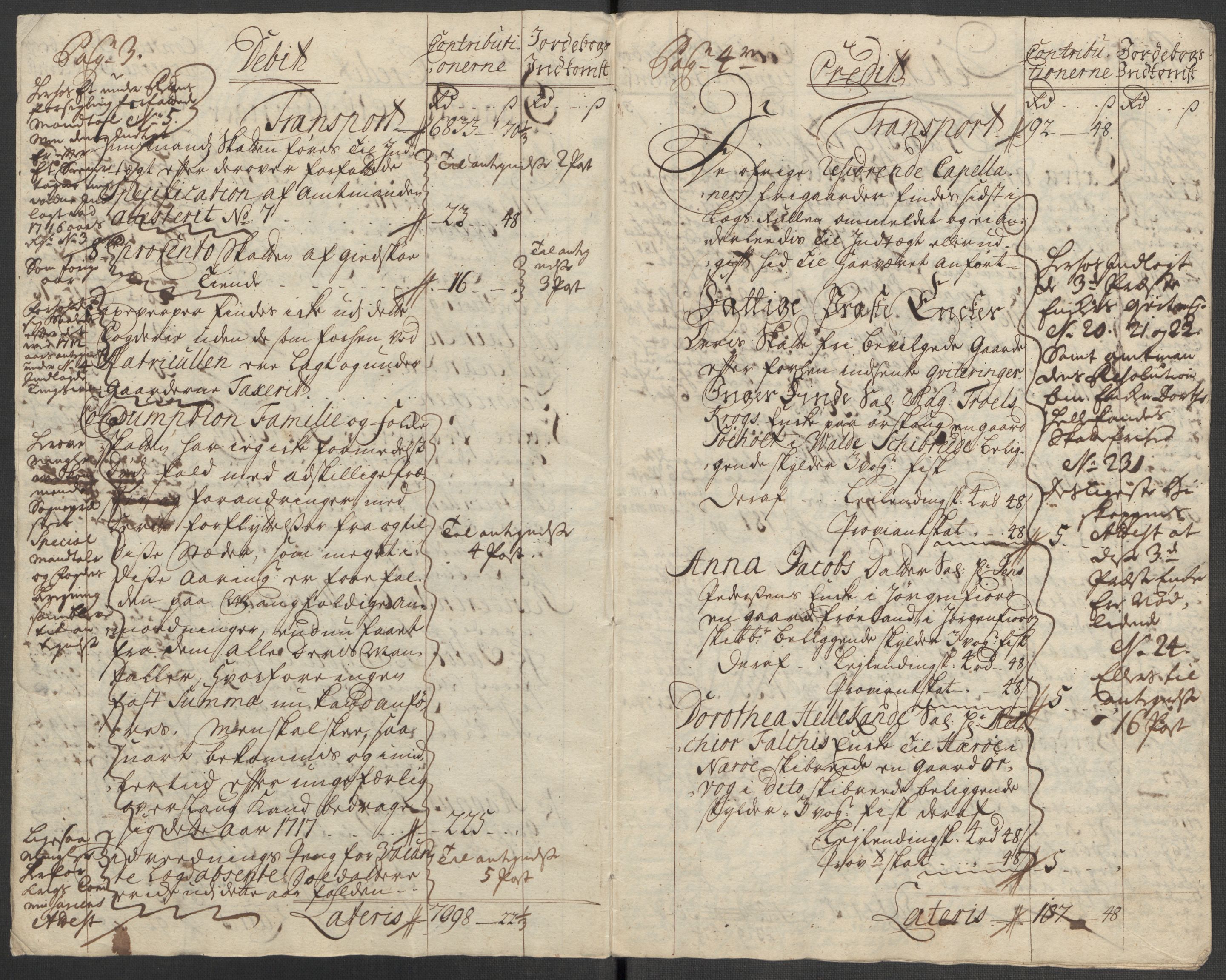 Rentekammeret inntil 1814, Reviderte regnskaper, Fogderegnskap, RA/EA-4092/R54/L3569: Fogderegnskap Sunnmøre, 1717, s. 5