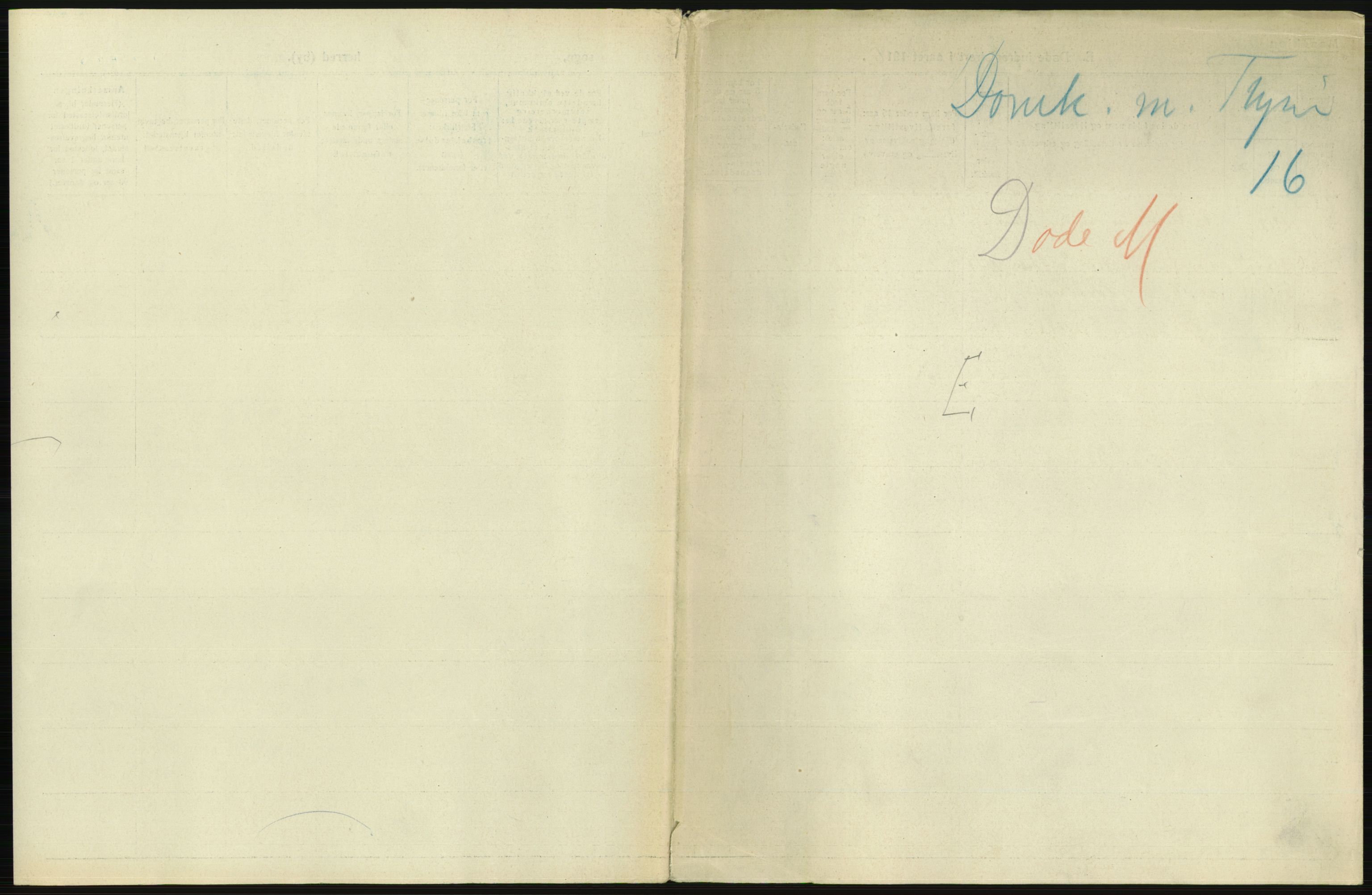 Statistisk sentralbyrå, Sosiodemografiske emner, Befolkning, AV/RA-S-2228/D/Df/Dfb/Dfbh/L0049: Trondheim: Døde, dødfødte., 1918, s. 3