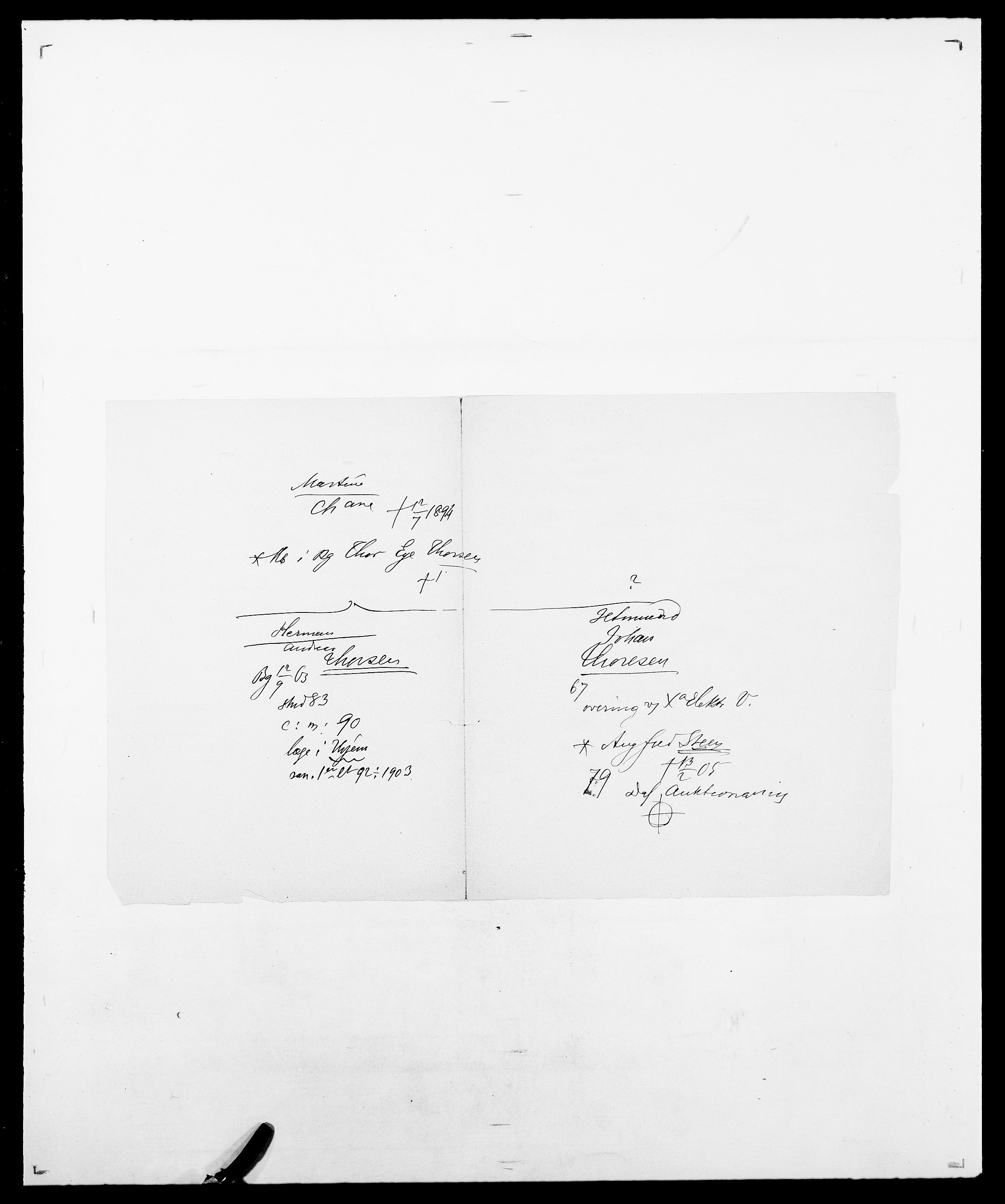 Delgobe, Charles Antoine - samling, SAO/PAO-0038/D/Da/L0019: van der Hude - Joys, s. 867
