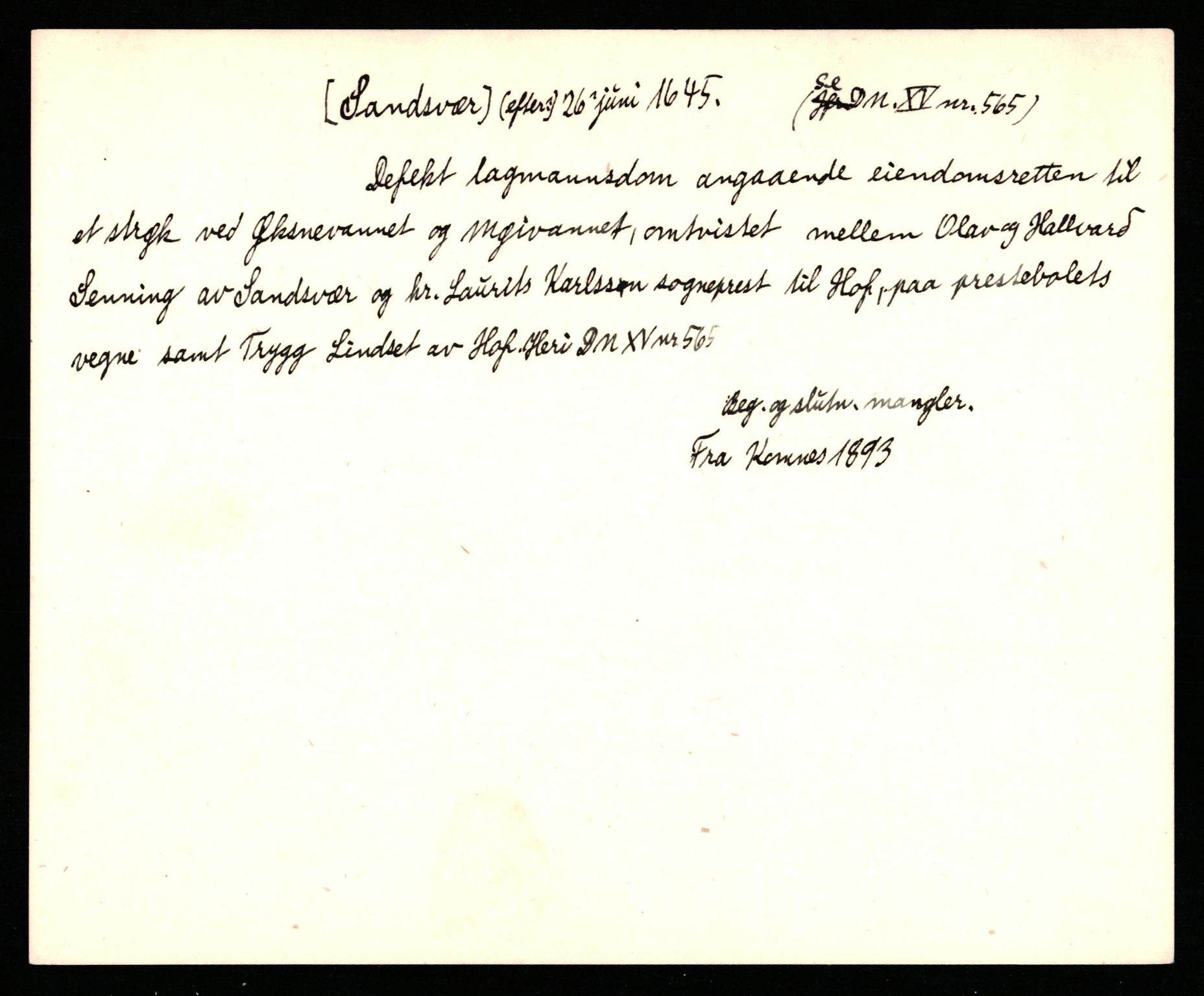 Riksarkivets diplomsamling, AV/RA-EA-5965/F35/F35b/L0008: Riksarkivets diplomer, seddelregister, 1635-1646, s. 689