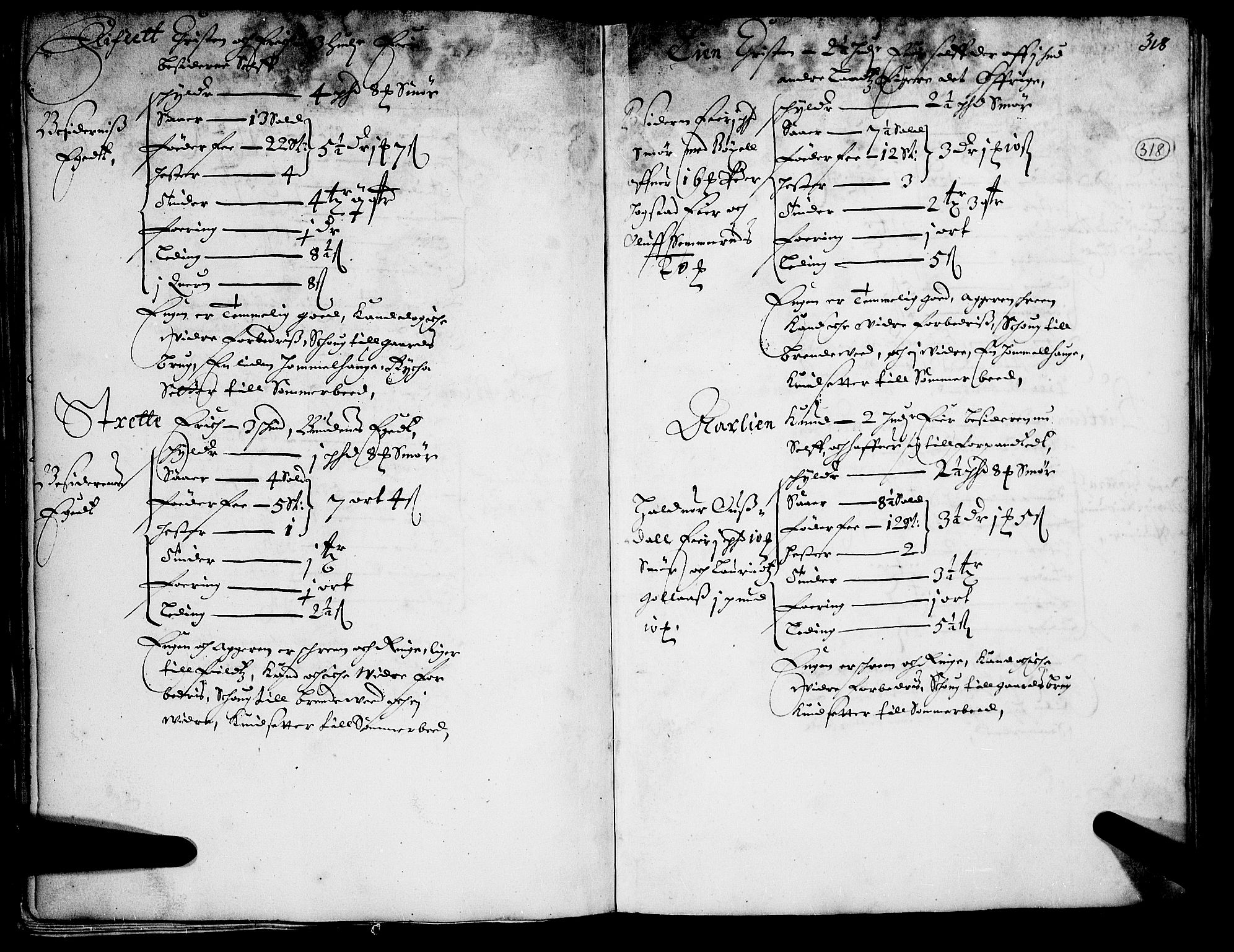 Rentekammeret inntil 1814, Realistisk ordnet avdeling, AV/RA-EA-4070/N/Nb/Nba/L0015: Gudbrandsdalen fogderi, 2. del, 1668, s. 317b-318a