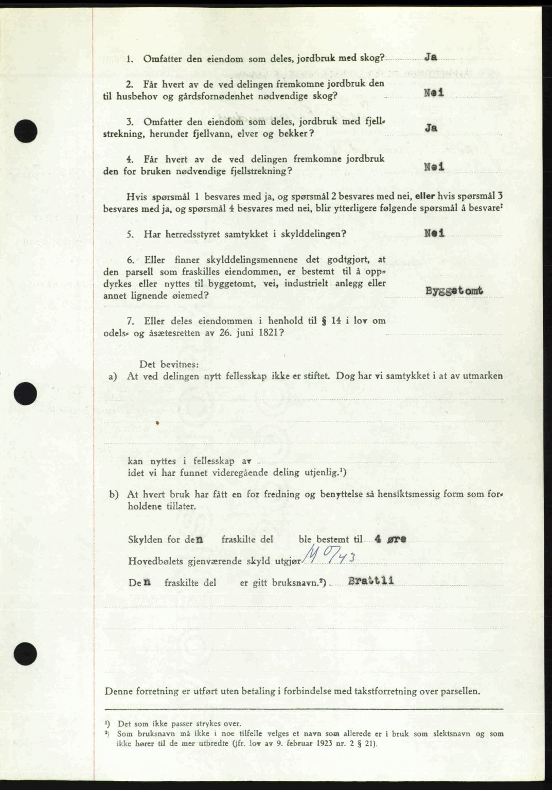 Romsdal sorenskriveri, AV/SAT-A-4149/1/2/2C: Pantebok nr. A31, 1949-1949, Dagboknr: 3049/1949