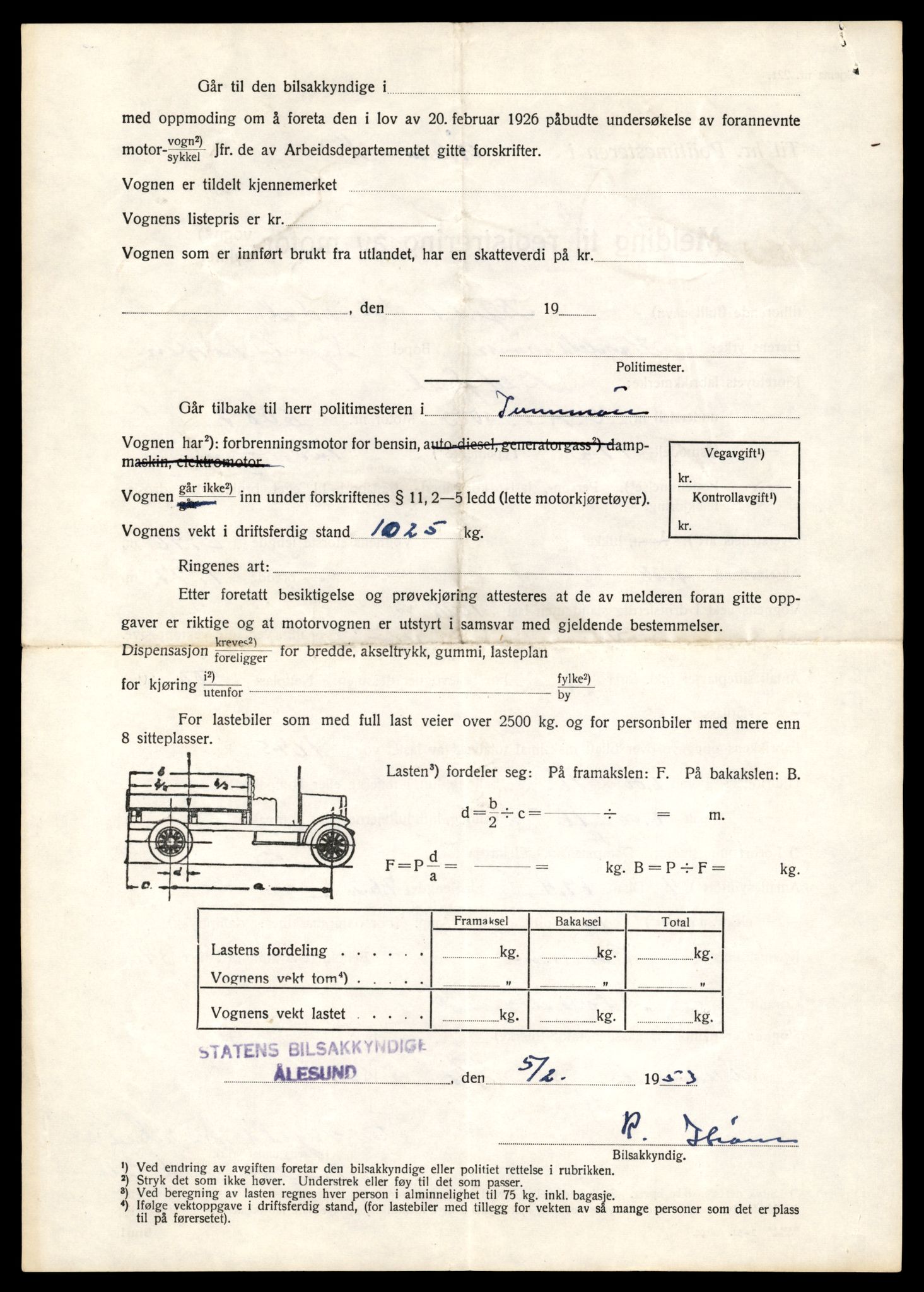 Møre og Romsdal vegkontor - Ålesund trafikkstasjon, AV/SAT-A-4099/F/Fe/L0034: Registreringskort for kjøretøy T 12500 - T 12652, 1927-1998, s. 16