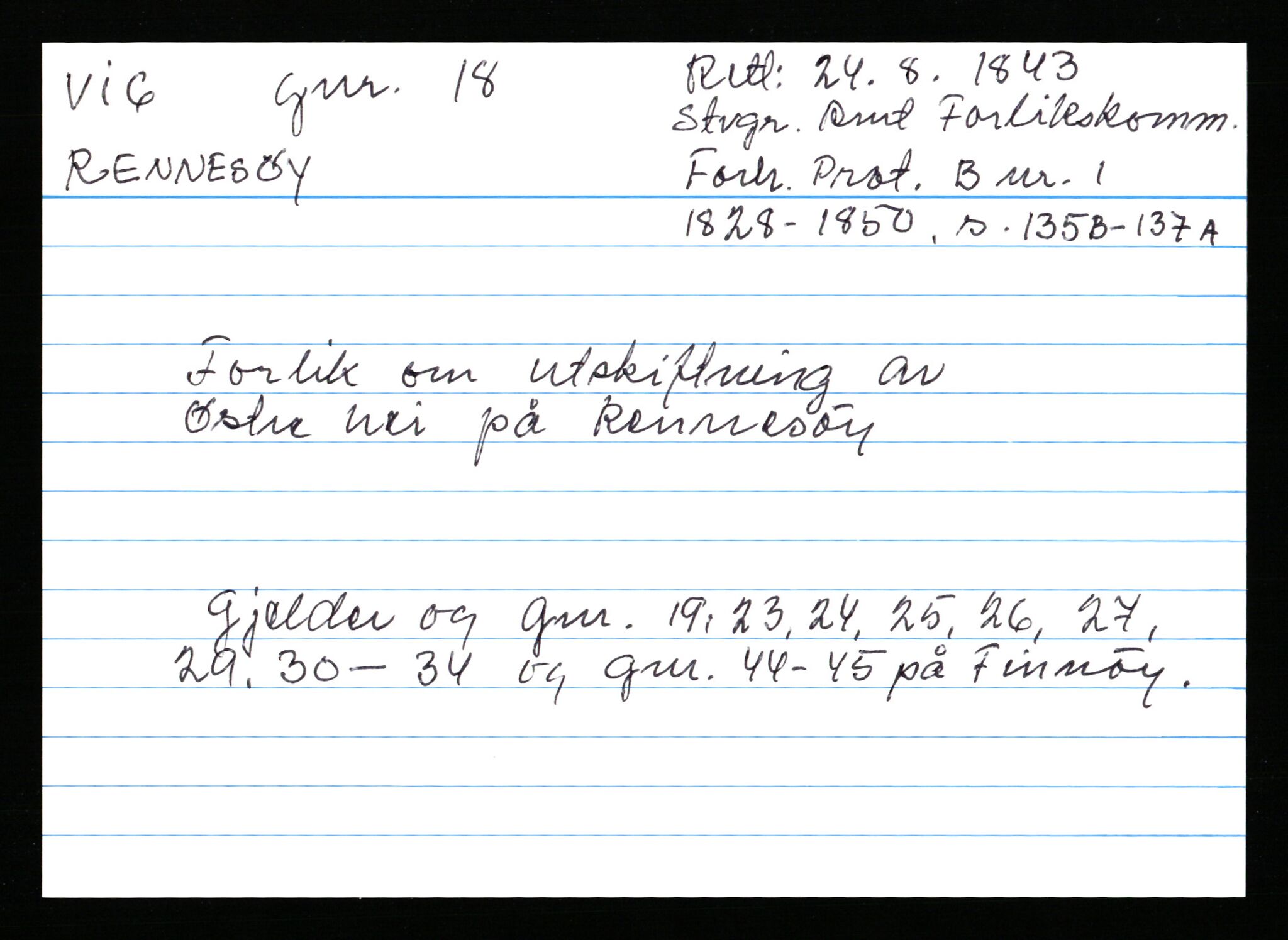Statsarkivet i Stavanger, AV/SAST-A-101971/03/Y/Ym/L0066: Åstedskort sortert etter gårdsnavn: Veshovde - Vik, 1600-1950, s. 421
