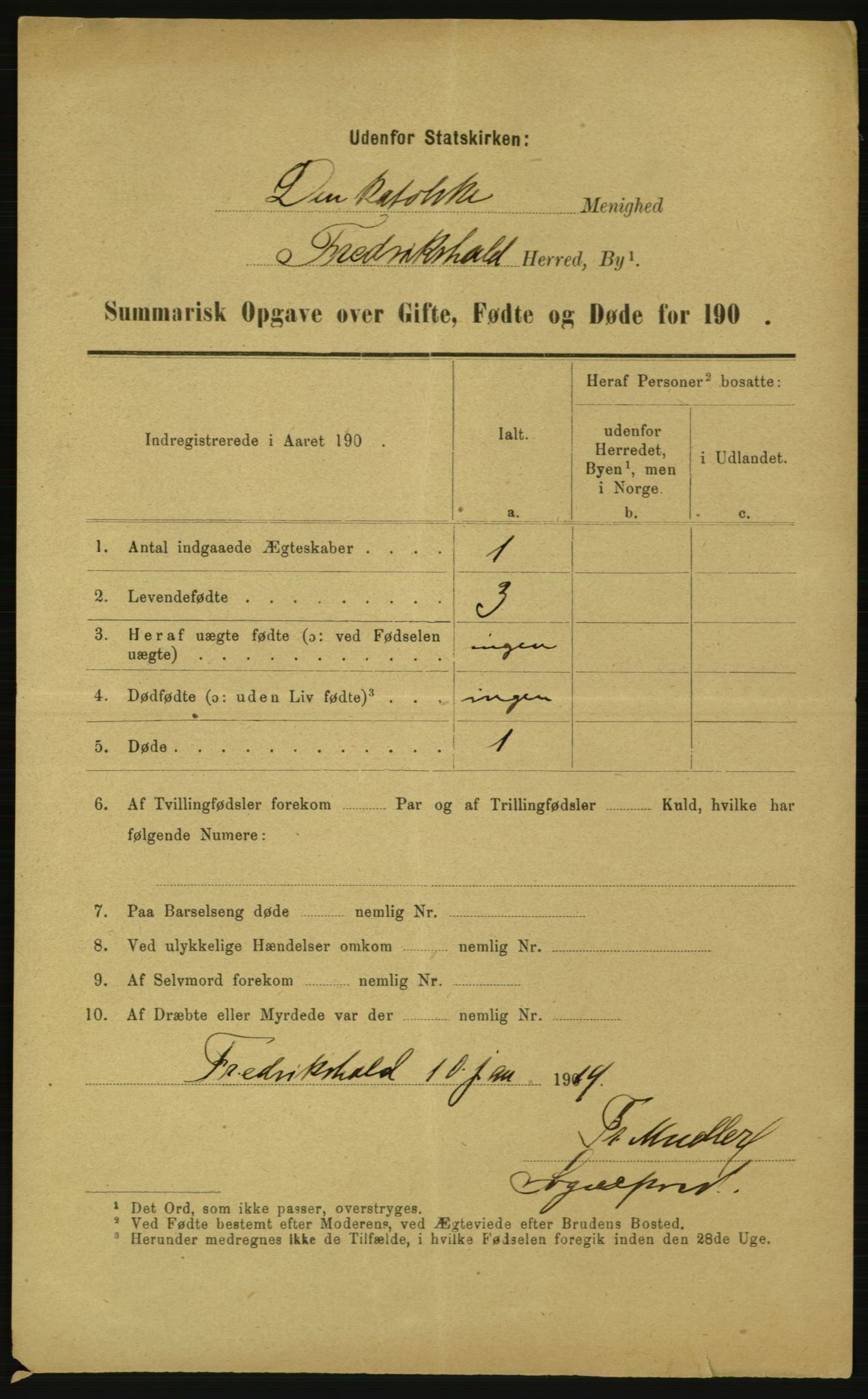 Statistisk sentralbyrå, Sosiodemografiske emner, Befolkning, AV/RA-S-2228/E/L0016: Fødte, gifte, døde dissentere., 1918, s. 3839