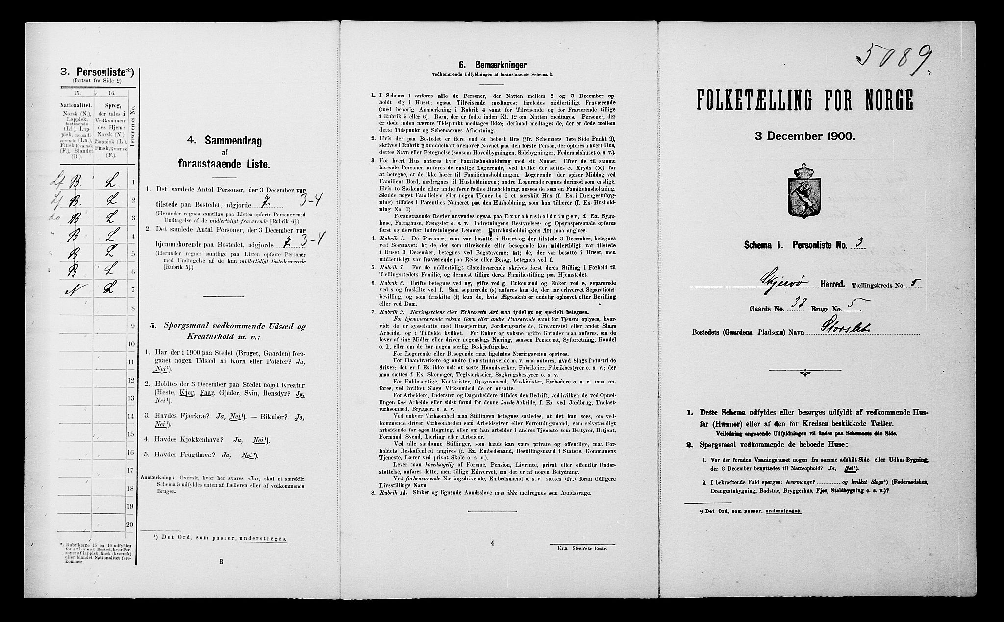 SATØ, Folketelling 1900 for 1941 Skjervøy herred, 1900, s. 452