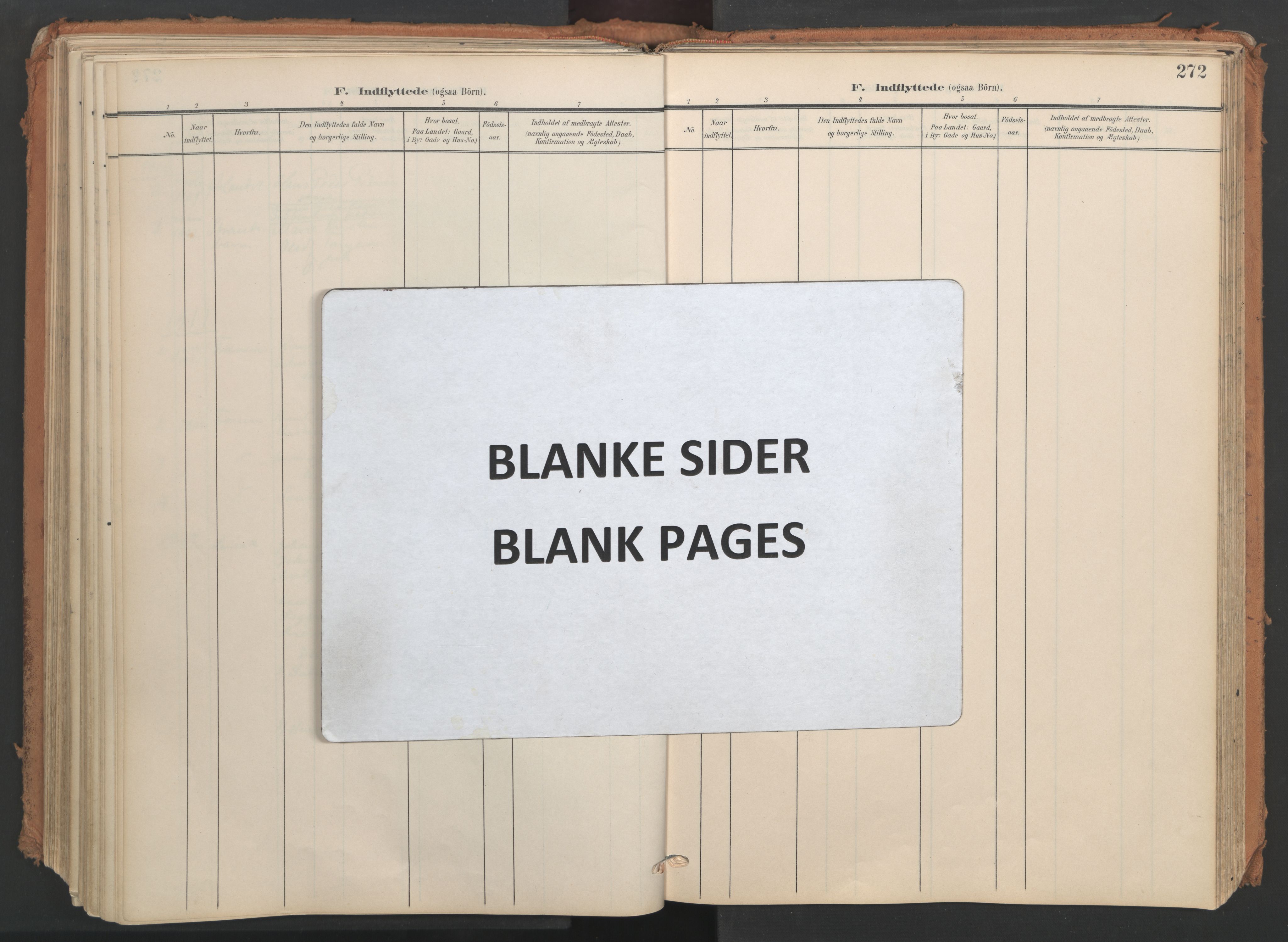 Ministerialprotokoller, klokkerbøker og fødselsregistre - Møre og Romsdal, AV/SAT-A-1454/566/L0771: Ministerialbok nr. 566A10, 1904-1929, s. 272