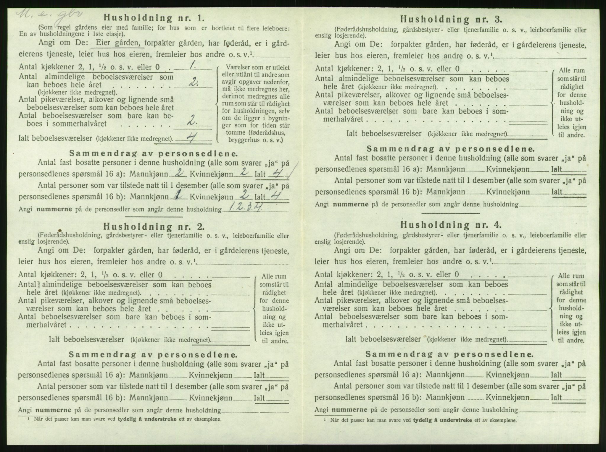 SAT, Folketelling 1920 for 1572 Tustna herred, 1920, s. 84