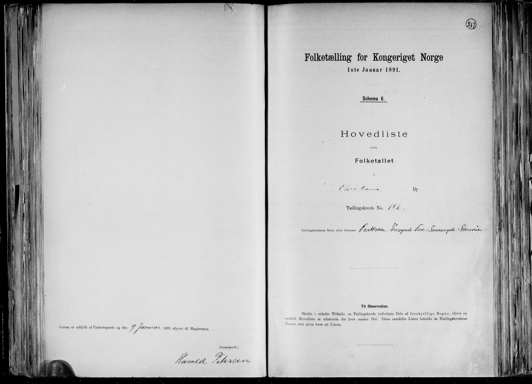RA, Folketelling 1891 for 0301 Kristiania kjøpstad, 1891, s. 38203