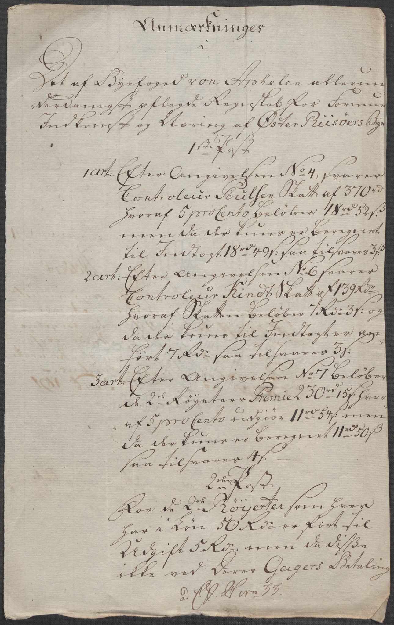 Rentekammeret inntil 1814, Reviderte regnskaper, Mindre regnskaper, AV/RA-EA-4068/Rf/Rfe/L0038: (Øster) Risør, Romsdal fogderi, 1789, s. 9