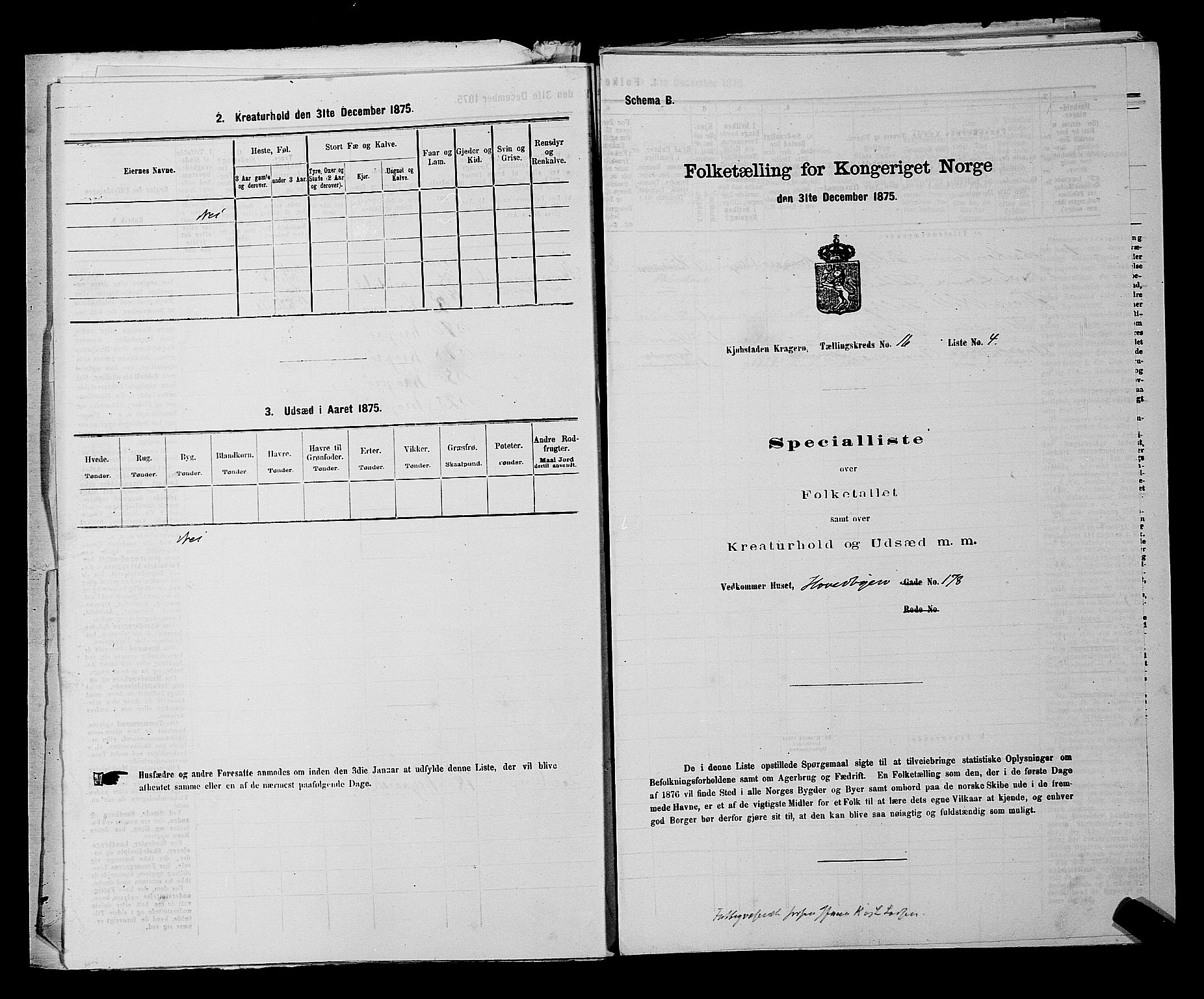 SAKO, Folketelling 1875 for 0801P Kragerø prestegjeld, 1875, s. 344