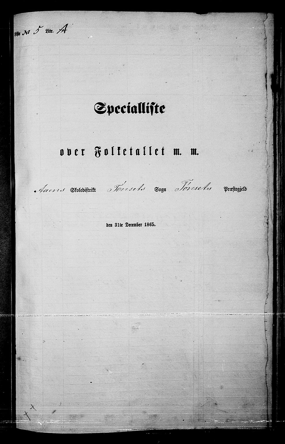 RA, Folketelling 1865 for 0437P Tynset prestegjeld, 1865, s. 59