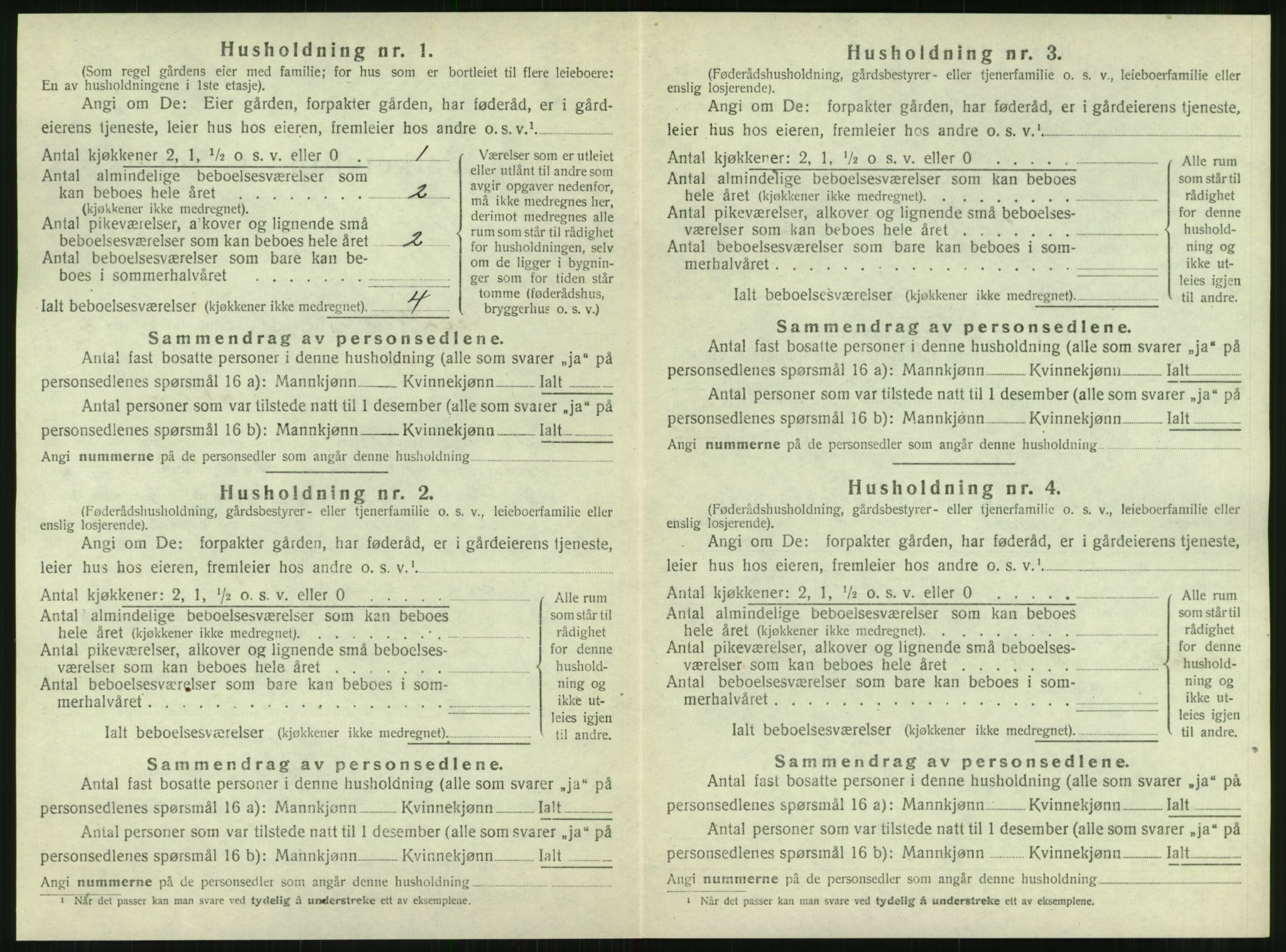 SAT, Folketelling 1920 for 1833 Mo herred, 1920, s. 185