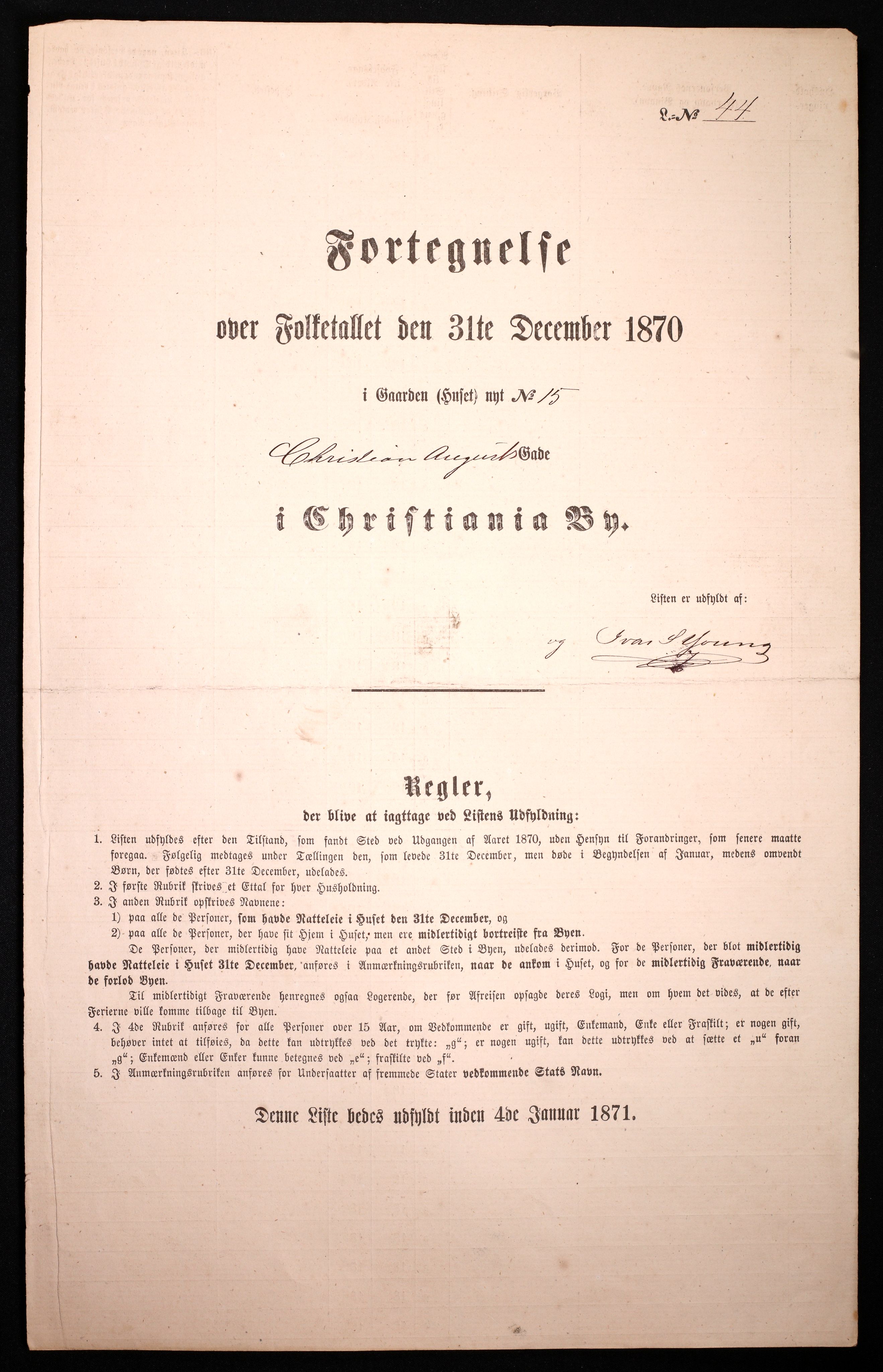 RA, Folketelling 1870 for 0301 Kristiania kjøpstad, 1870, s. 566