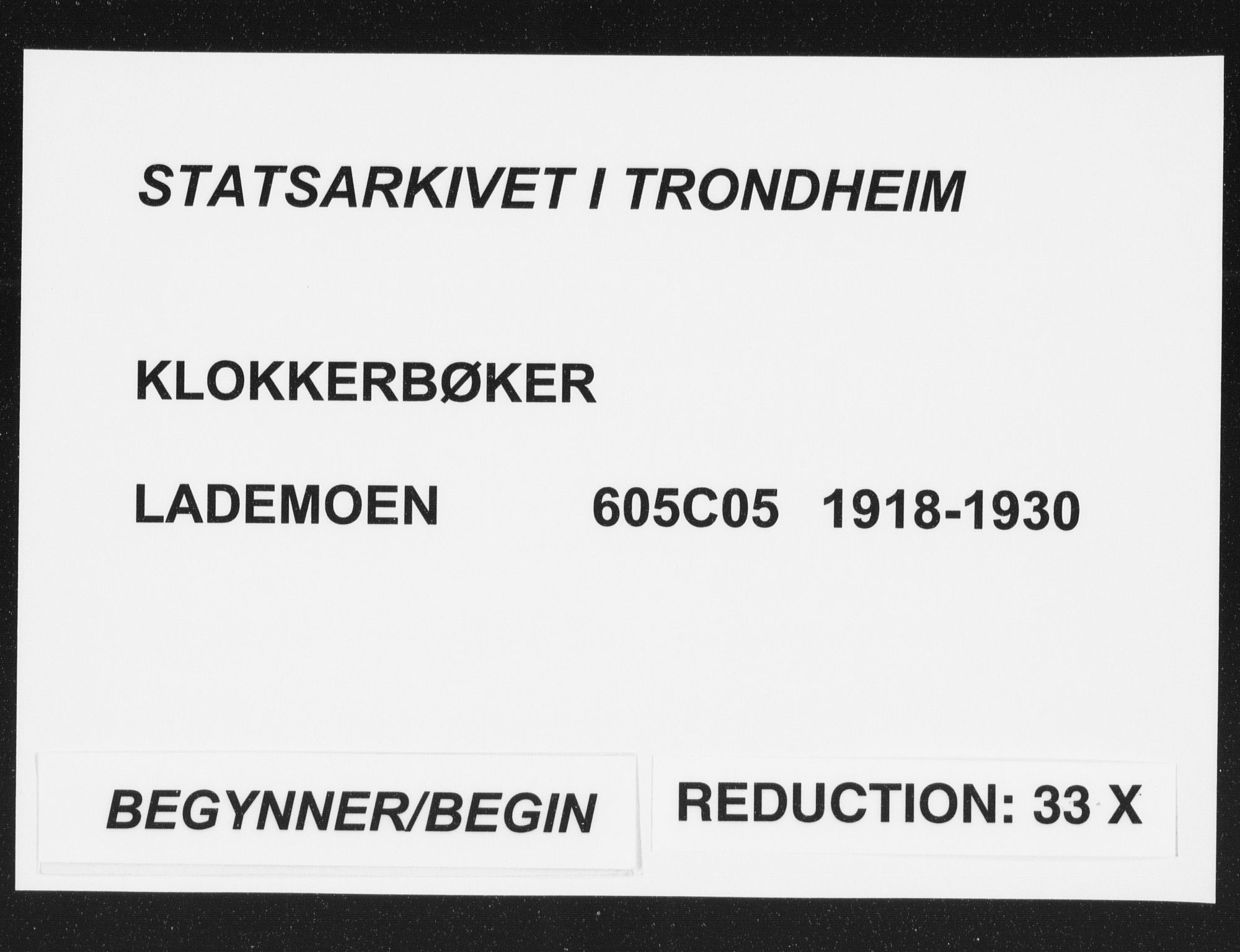 Ministerialprotokoller, klokkerbøker og fødselsregistre - Sør-Trøndelag, SAT/A-1456/605/L0258: Klokkerbok nr. 605C05, 1918-1930