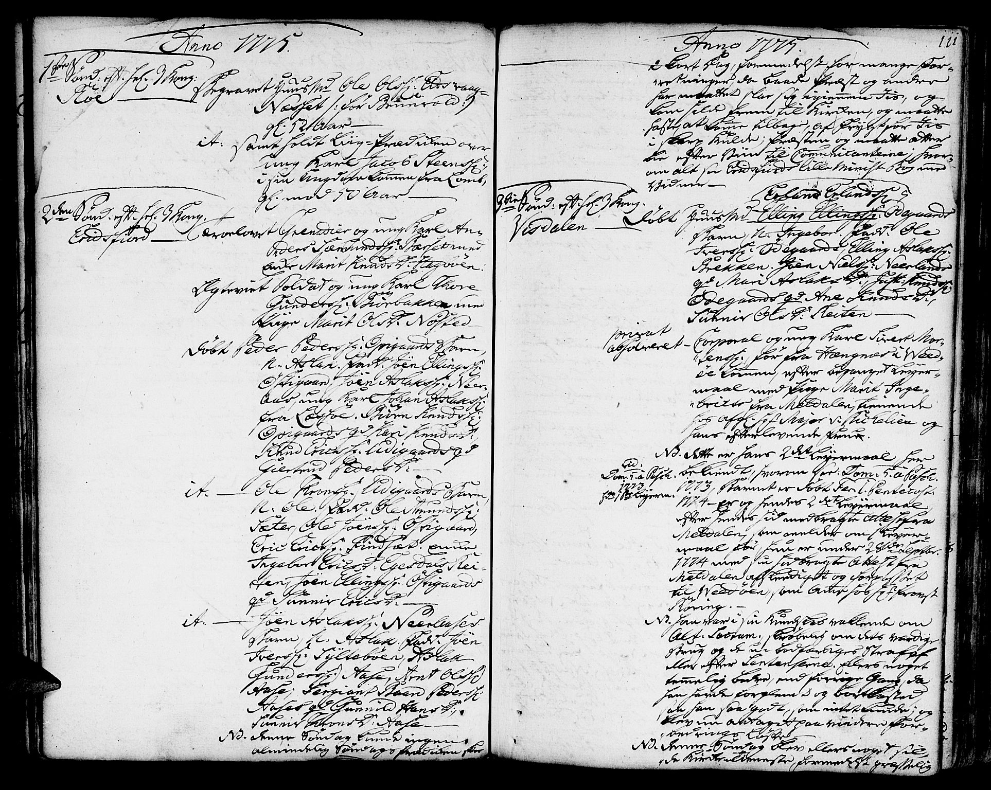 Ministerialprotokoller, klokkerbøker og fødselsregistre - Møre og Romsdal, AV/SAT-A-1454/551/L0621: Ministerialbok nr. 551A01, 1757-1803, s. 111