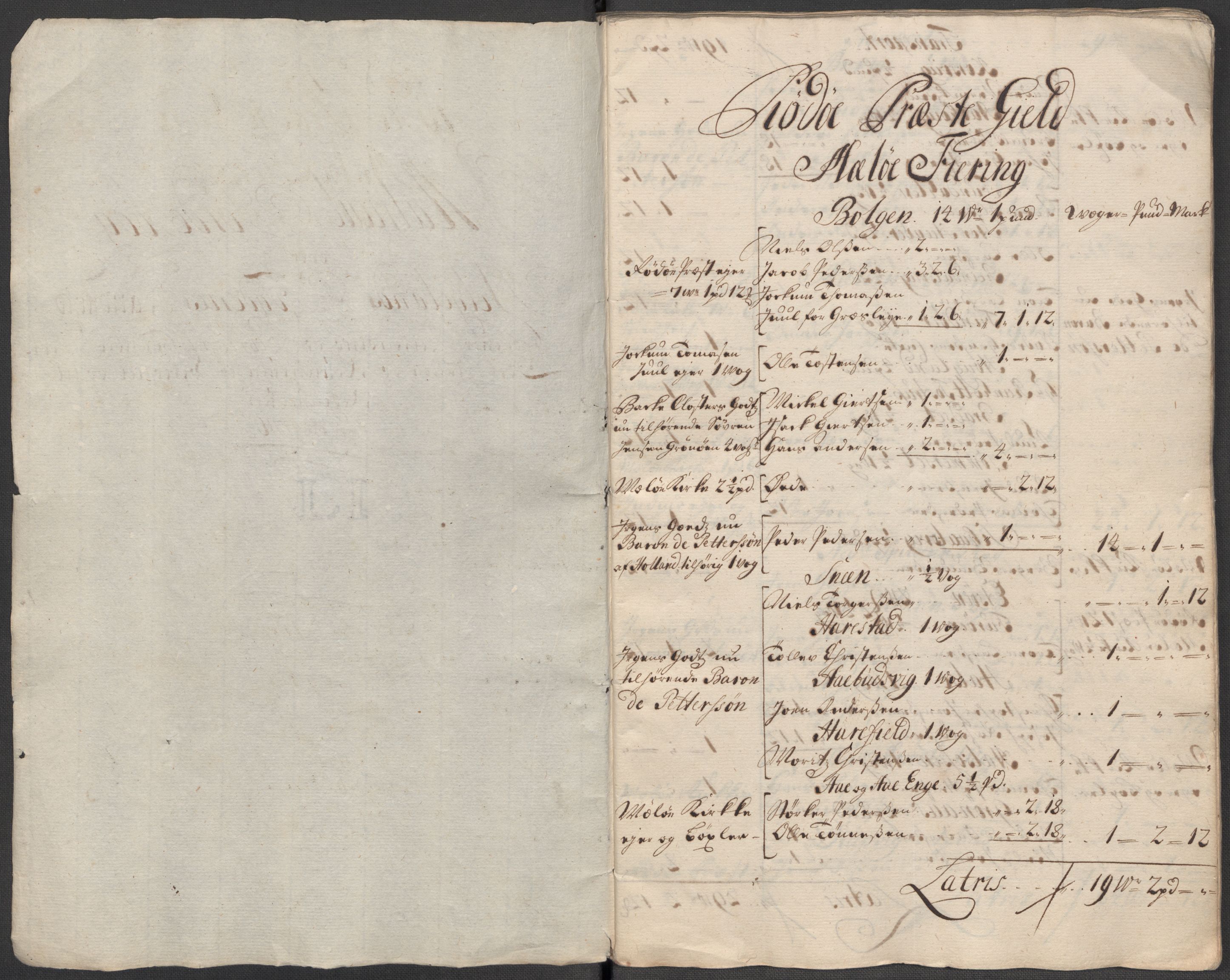 Rentekammeret inntil 1814, Reviderte regnskaper, Fogderegnskap, AV/RA-EA-4092/R65/L4514: Fogderegnskap Helgeland, 1716, s. 40