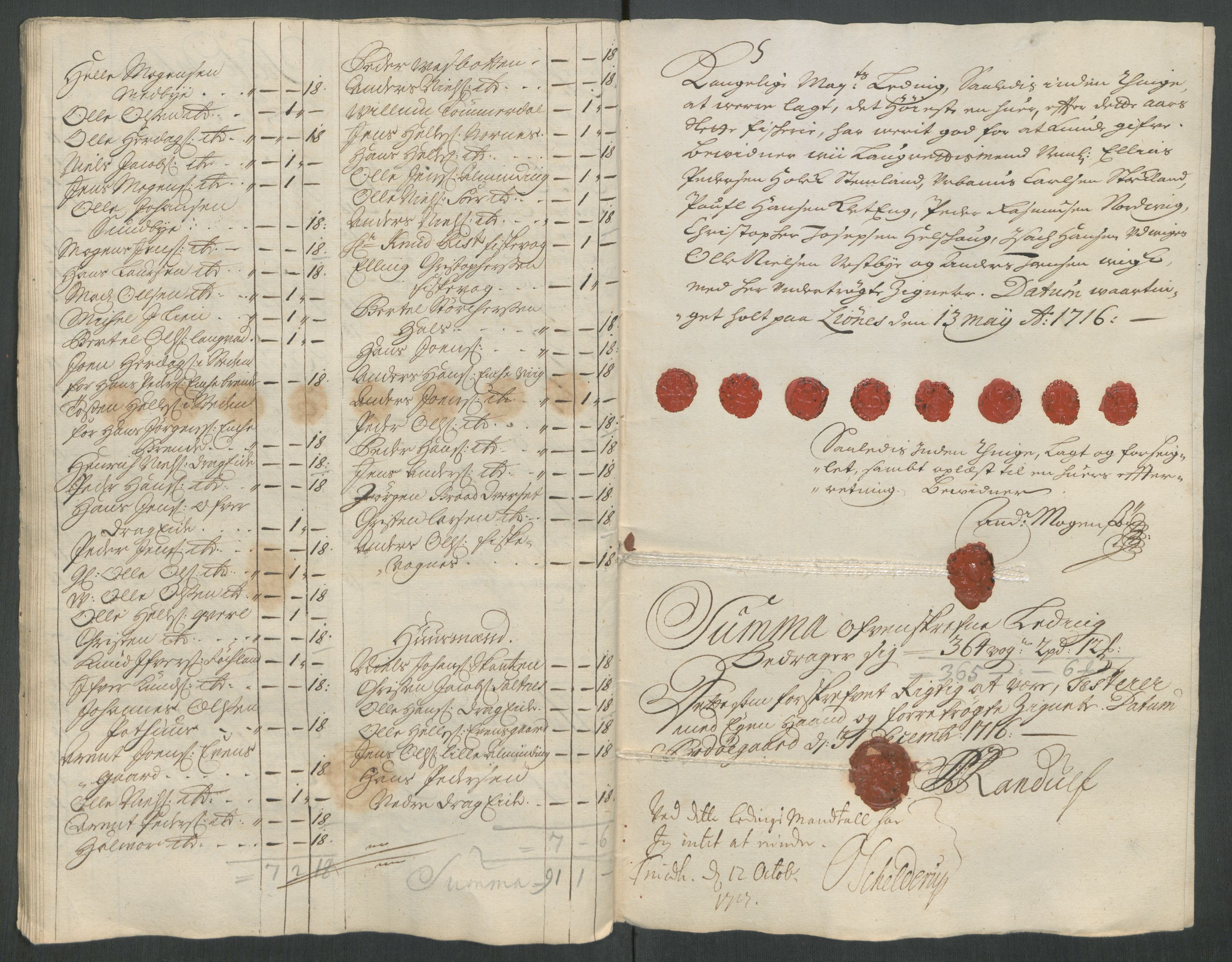 Rentekammeret inntil 1814, Reviderte regnskaper, Fogderegnskap, AV/RA-EA-4092/R66/L4586: Fogderegnskap Salten, 1716, s. 163