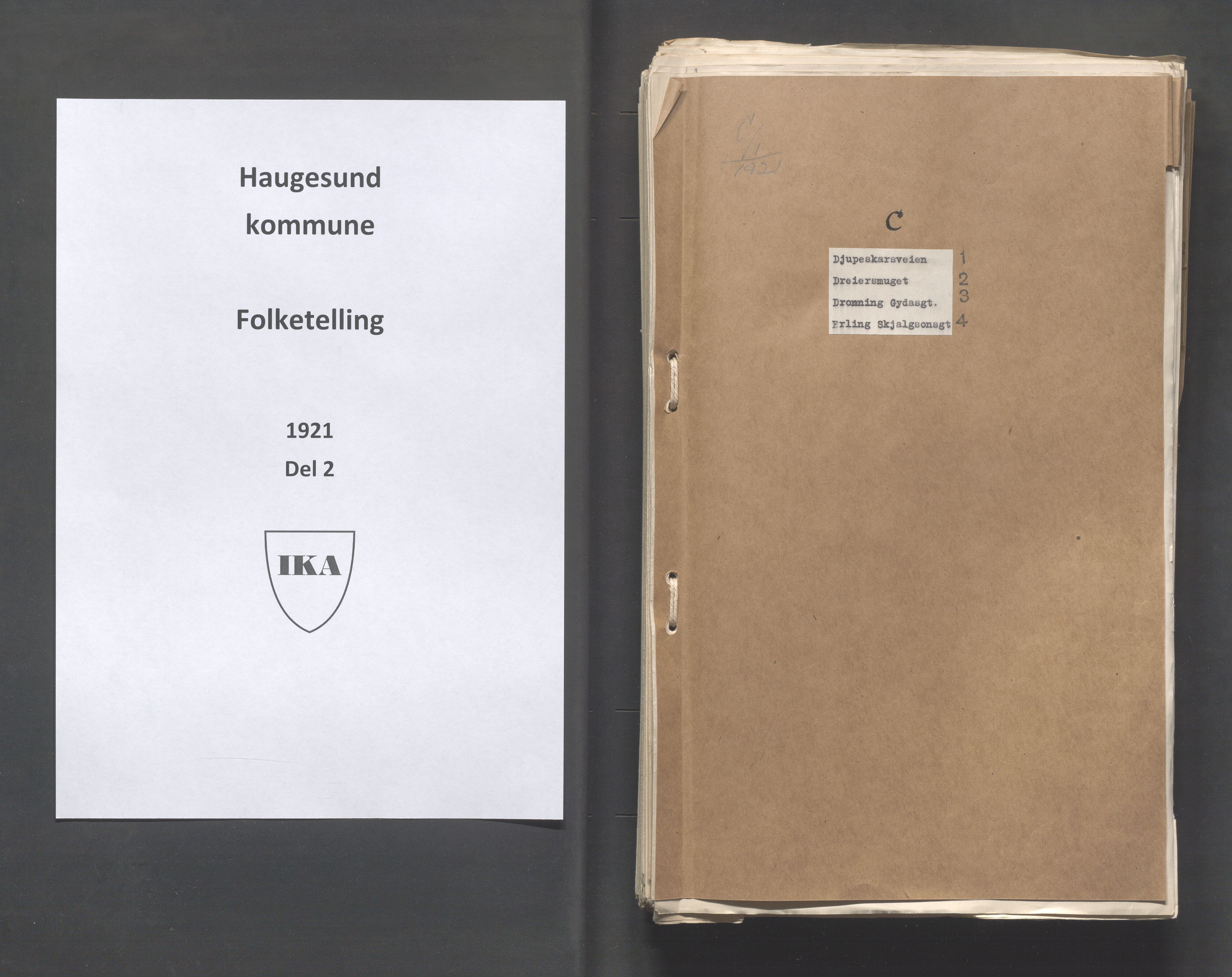 IKAR, Kommunal folketelling 1.11.1921 for Haugesund, 1921, s. 643