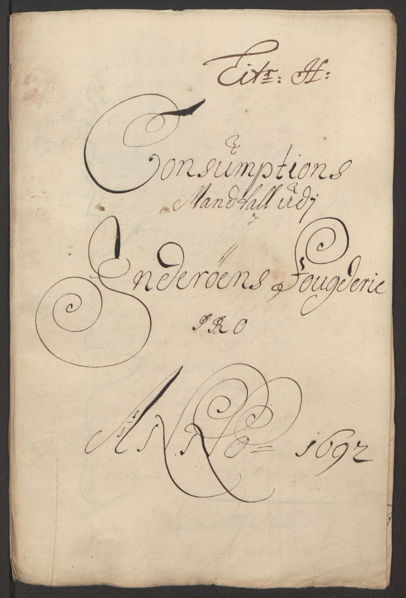 Rentekammeret inntil 1814, Reviderte regnskaper, Fogderegnskap, AV/RA-EA-4092/R63/L4308: Fogderegnskap Inderøy, 1692-1694, s. 118