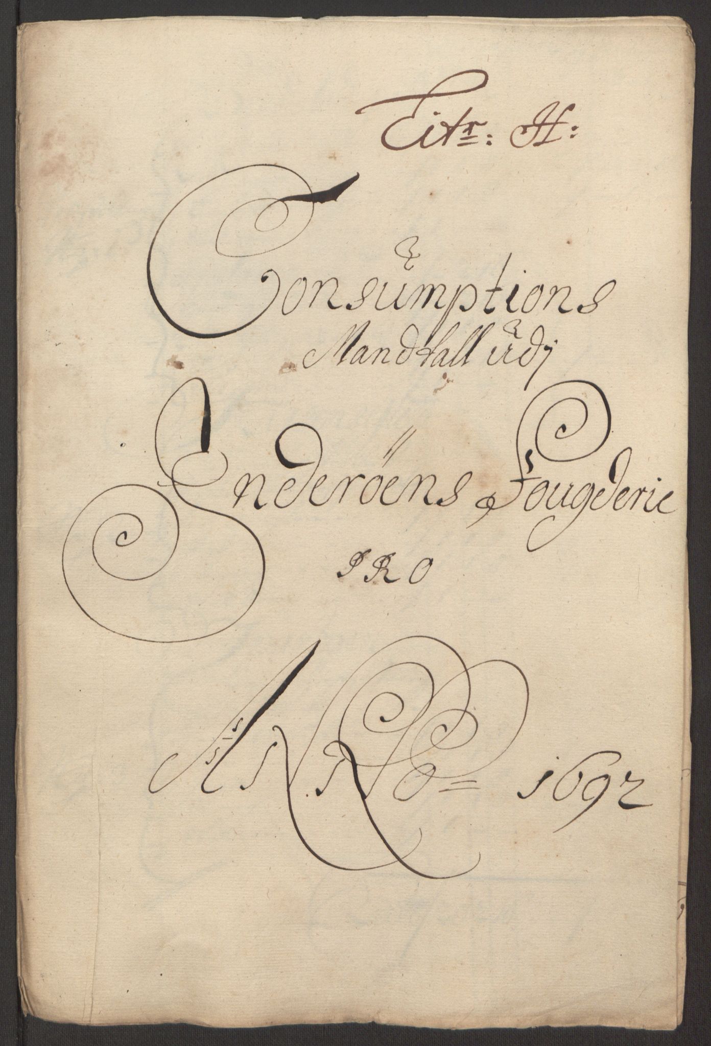 Rentekammeret inntil 1814, Reviderte regnskaper, Fogderegnskap, RA/EA-4092/R63/L4308: Fogderegnskap Inderøy, 1692-1694, s. 118