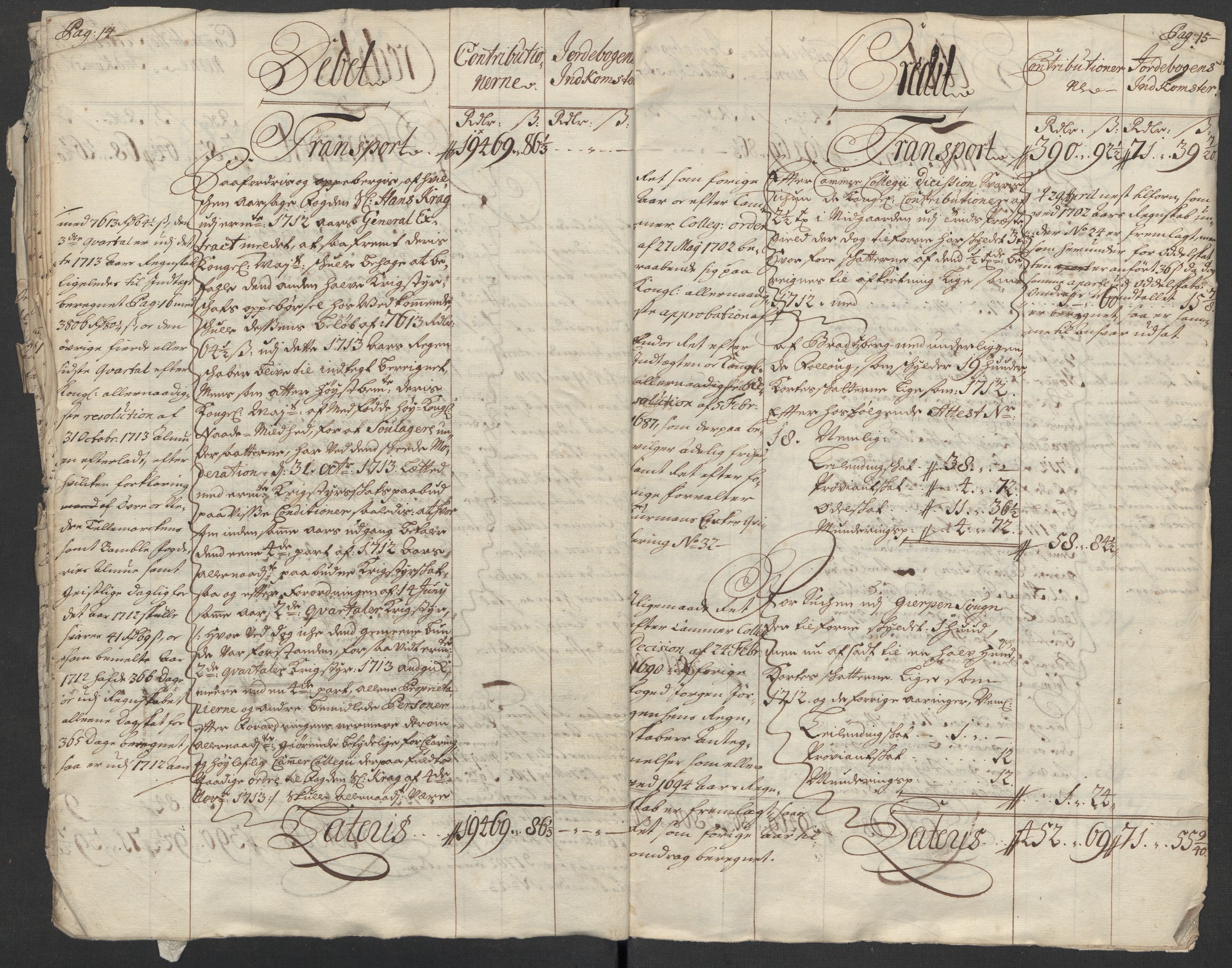 Rentekammeret inntil 1814, Reviderte regnskaper, Fogderegnskap, AV/RA-EA-4092/R36/L2124: Fogderegnskap Øvre og Nedre Telemark og Bamble, 1713, s. 10