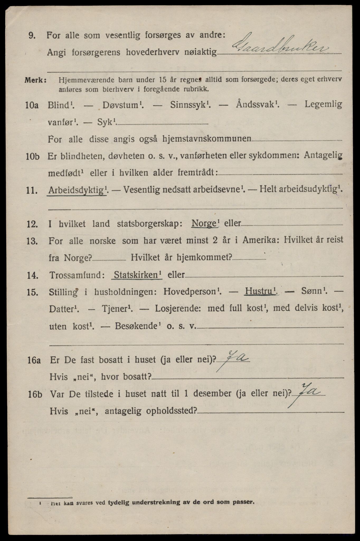 SAST, Folketelling 1920 for 1111 Sokndal herred, 1920, s. 6032