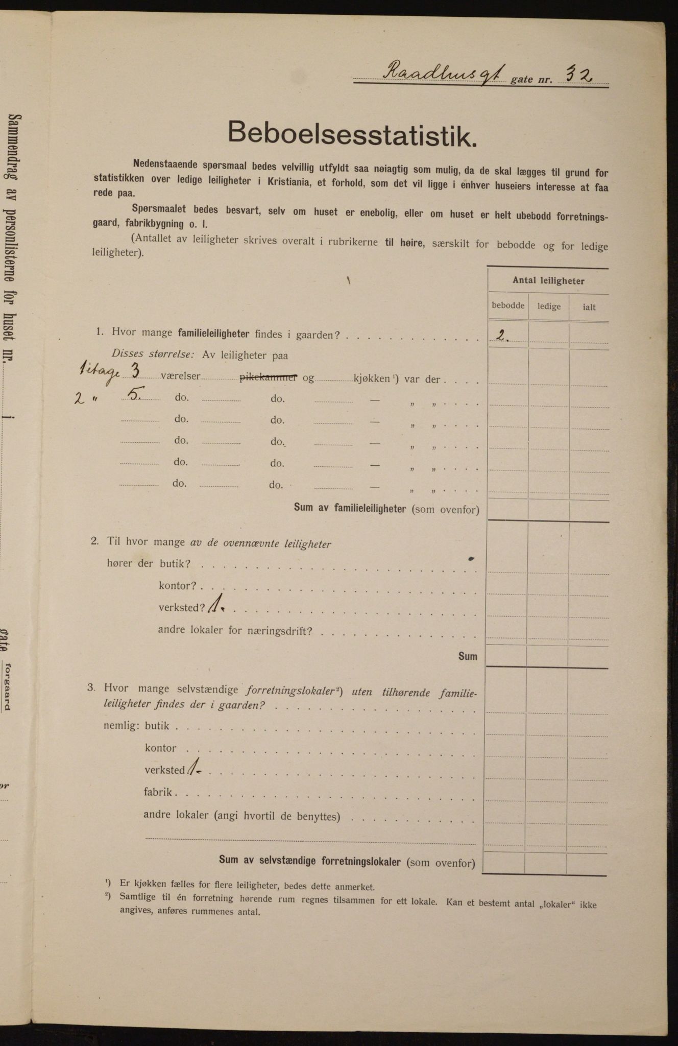 OBA, Kommunal folketelling 1.2.1912 for Kristiania, 1912, s. 86659