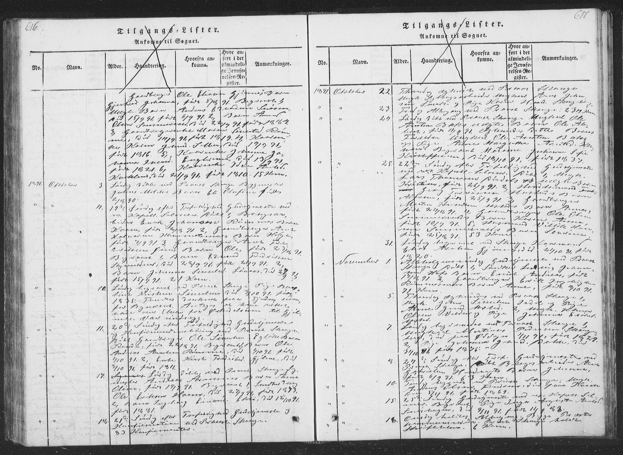 Ministerialprotokoller, klokkerbøker og fødselsregistre - Sør-Trøndelag, AV/SAT-A-1456/668/L0816: Klokkerbok nr. 668C05, 1816-1893, s. 616-617