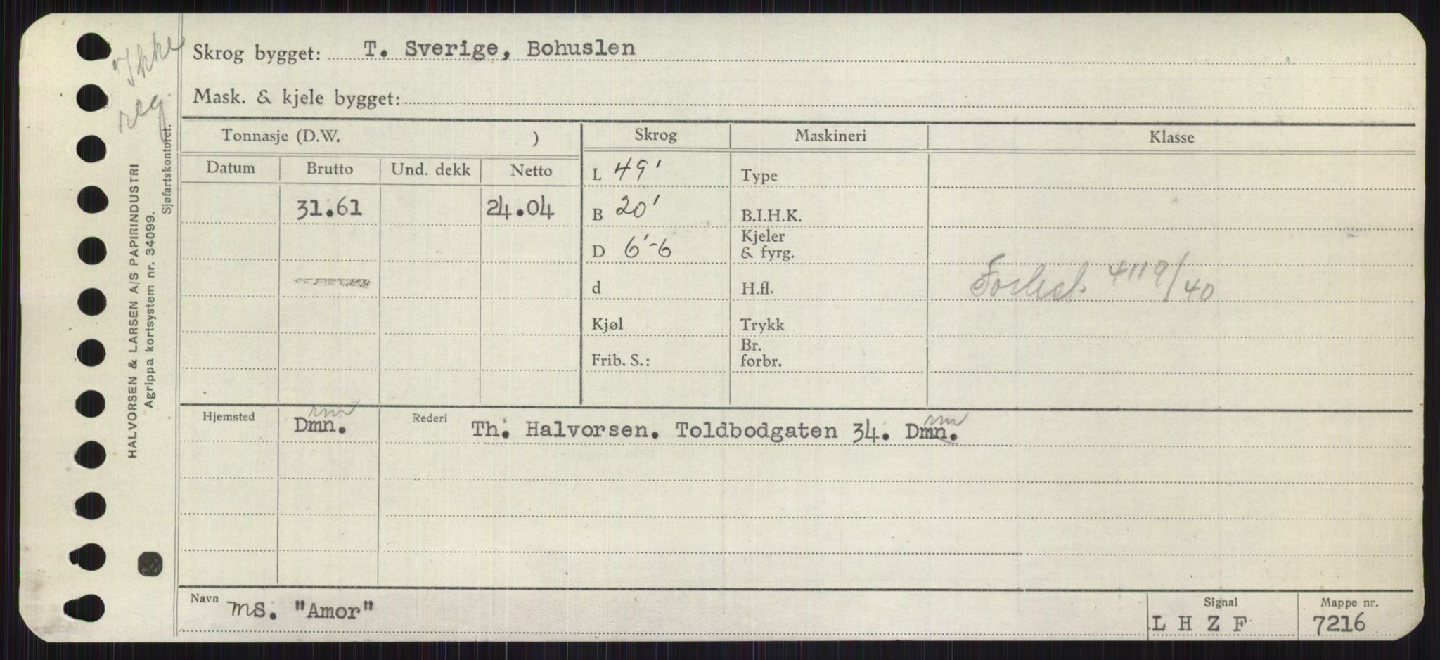 Sjøfartsdirektoratet med forløpere, Skipsmålingen, RA/S-1627/H/Ha/L0001/0001: Fartøy, A-Eig / Fartøy A-Bjøn, s. 195