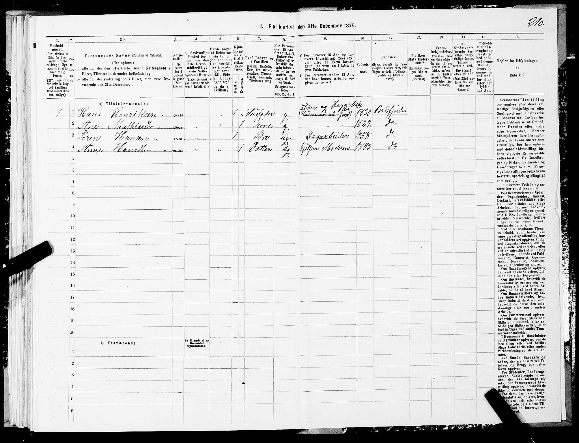 SATØ, Folketelling 1875 for 1934P Tromsøysund prestegjeld, 1875, s. 1210