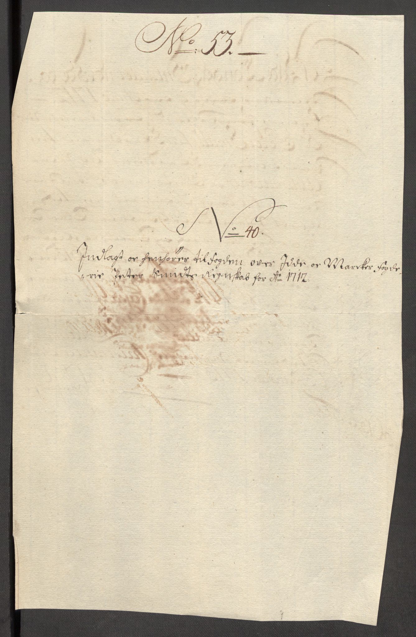 Rentekammeret inntil 1814, Reviderte regnskaper, Fogderegnskap, AV/RA-EA-4092/R01/L0021: Fogderegnskap Idd og Marker, 1712, s. 257