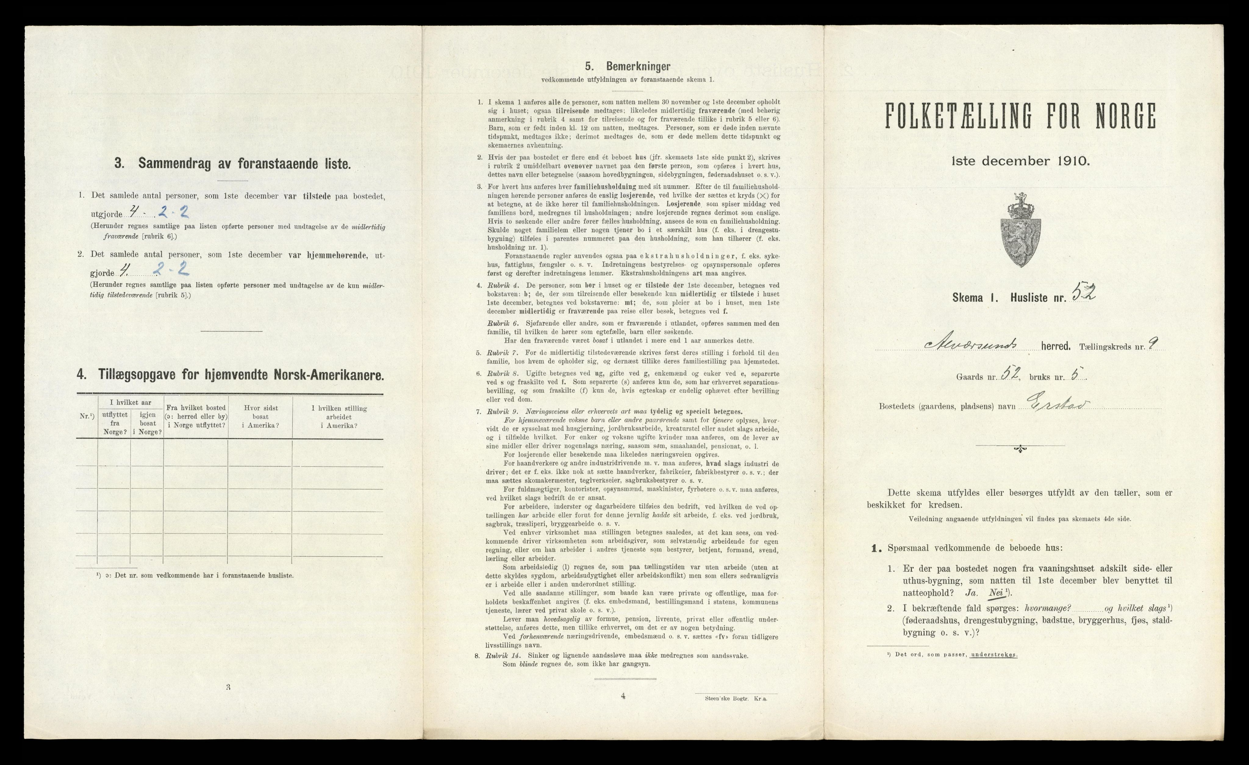 RA, Folketelling 1910 for 1257 Alversund herred, 1910, s. 752