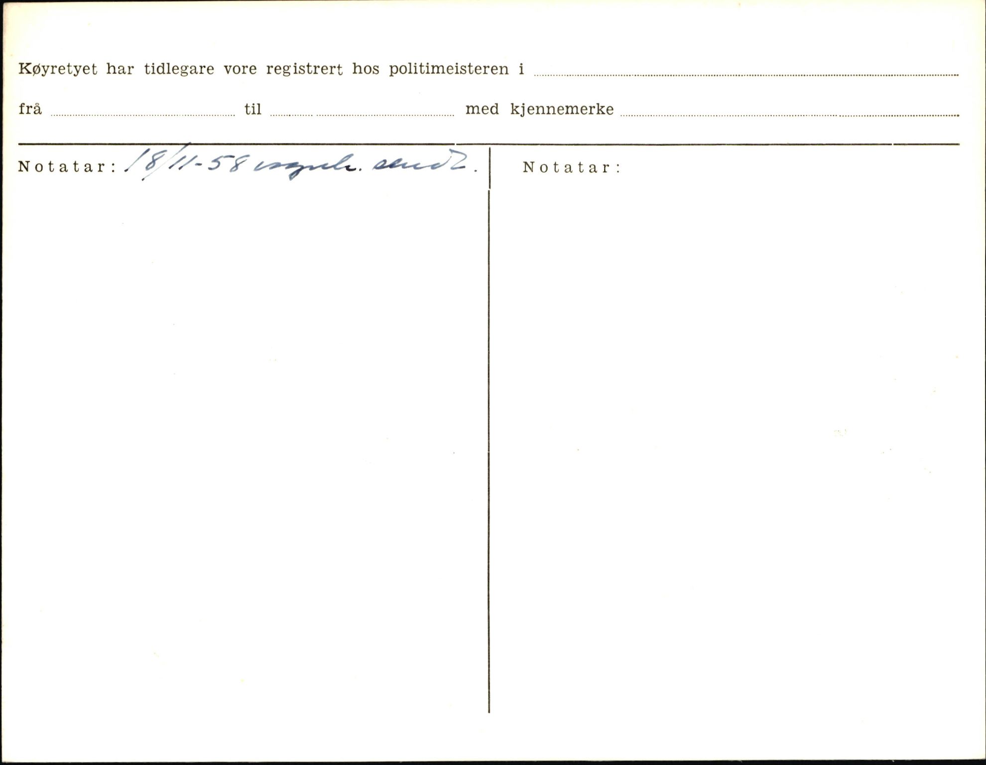 Statens vegvesen, Sogn og Fjordane vegkontor, AV/SAB-A-5301/4/F/L0006: Registerkort utmeldte Fjordane S8300-9500, 1930-1961, s. 153