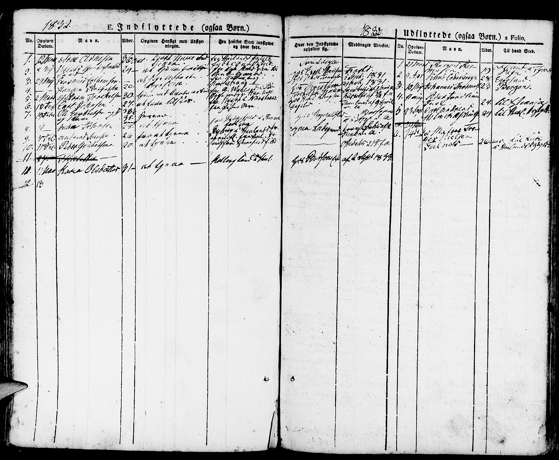 Domkirken sokneprestkontor, SAST/A-101812/001/30/30BA/L0011: Ministerialbok nr. A 11, 1832-1856