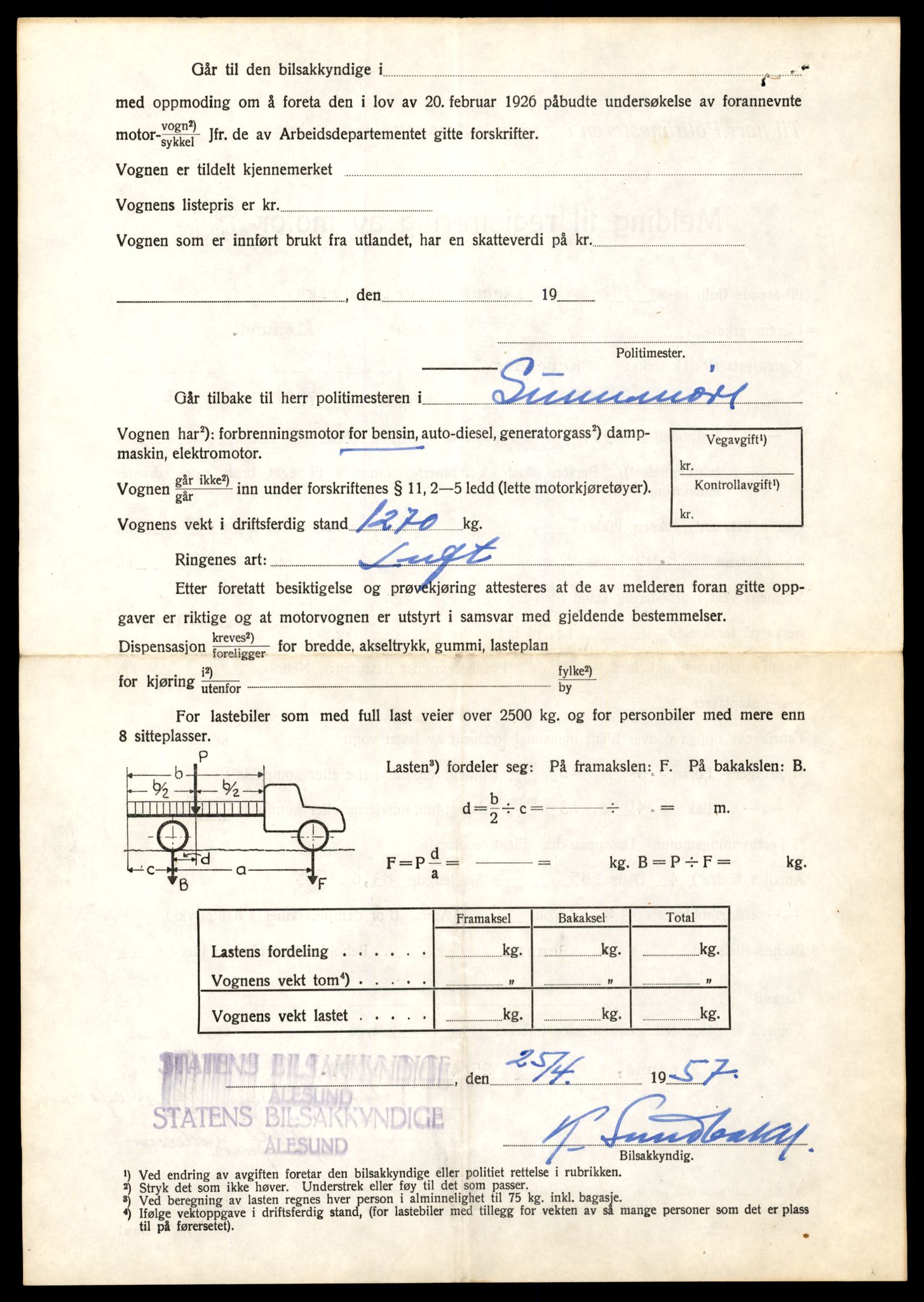 Møre og Romsdal vegkontor - Ålesund trafikkstasjon, AV/SAT-A-4099/F/Fe/L0019: Registreringskort for kjøretøy T 10228 - T 10350, 1927-1998, s. 2282