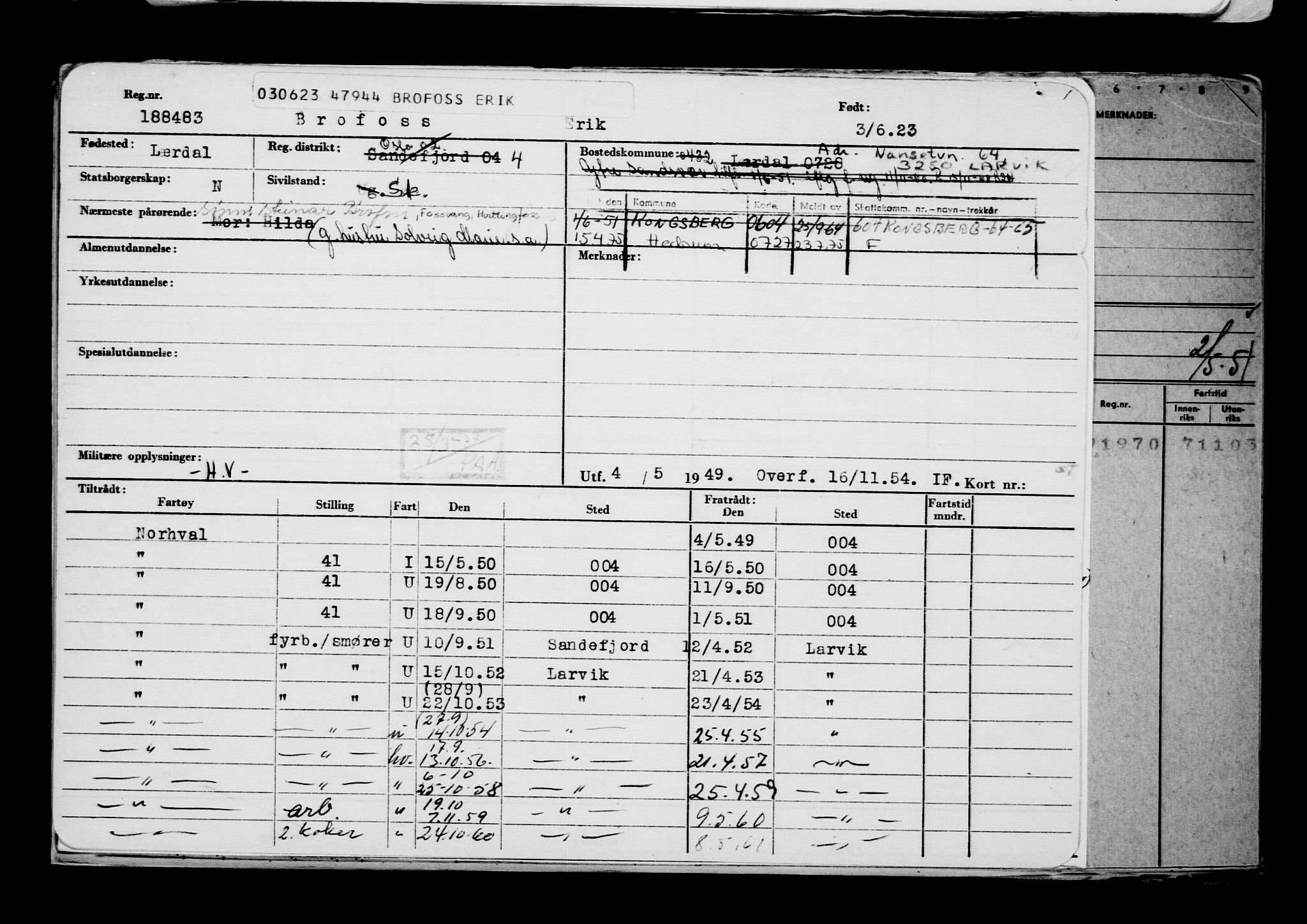 Direktoratet for sjømenn, AV/RA-S-3545/G/Gb/L0219: Hovedkort, 1923, s. 621