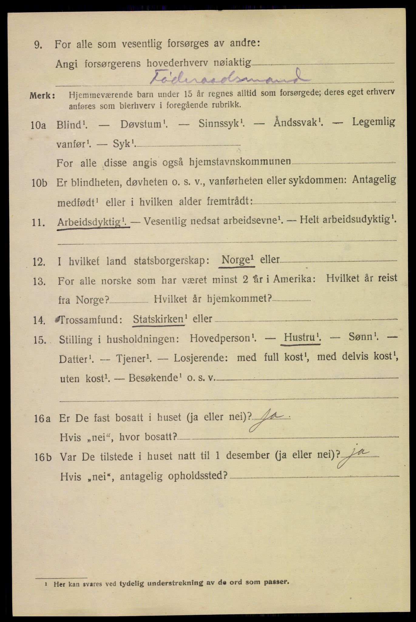 SAH, Folketelling 1920 for 0501 Lillehammer kjøpstad, 1920, s. 5789