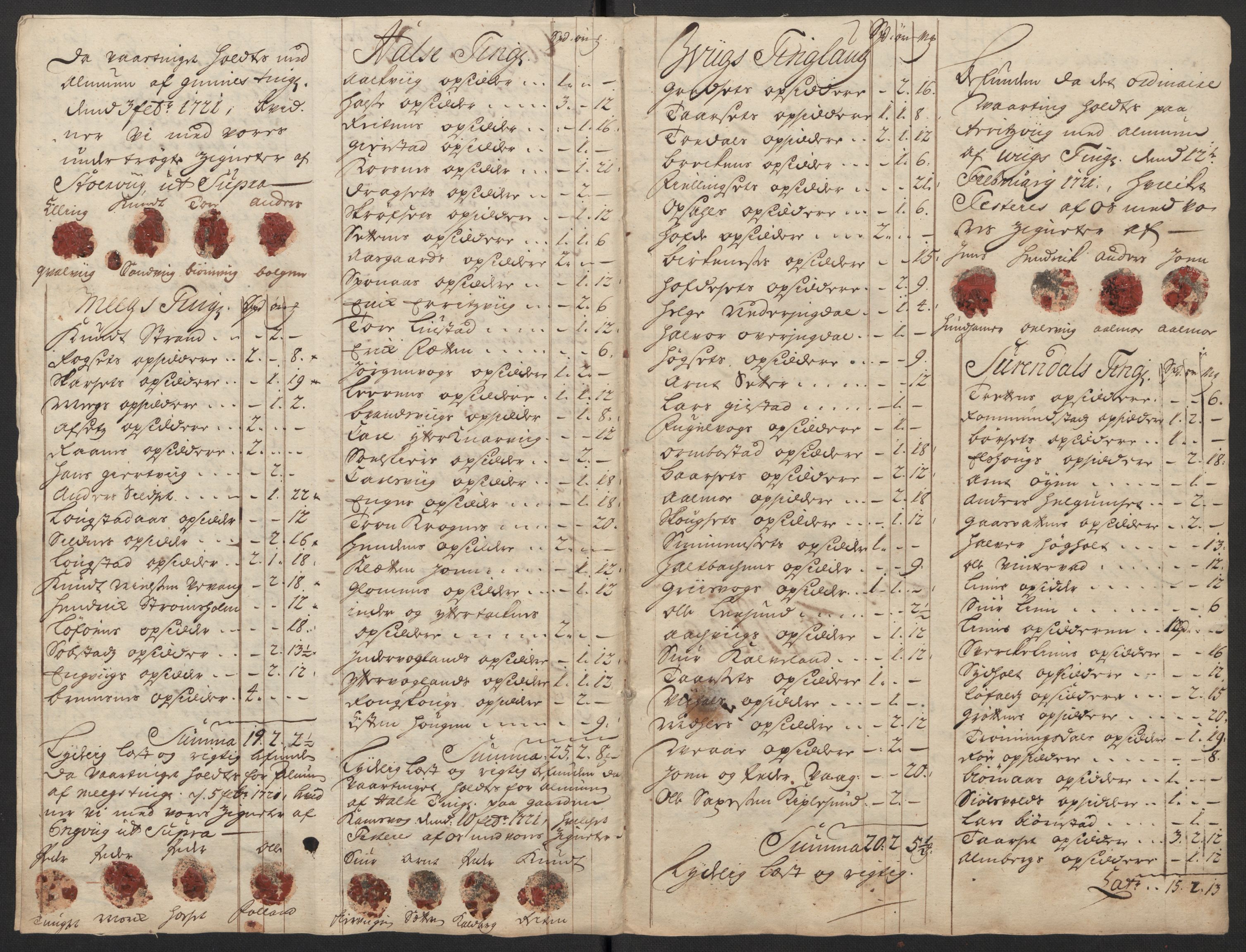 Rentekammeret inntil 1814, Reviderte regnskaper, Fogderegnskap, RA/EA-4092/R56/L3753: Fogderegnskap Nordmøre, 1720, s. 470