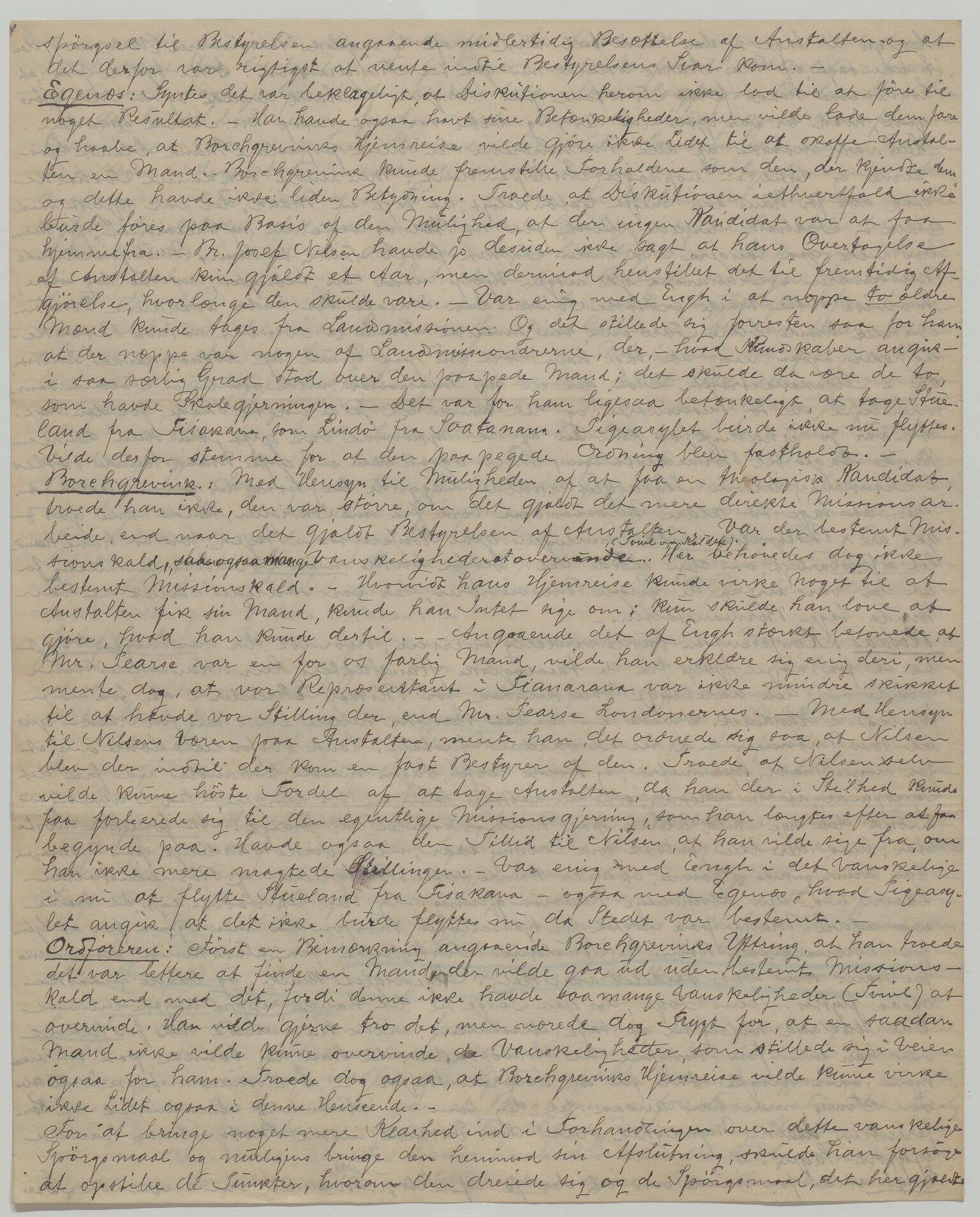 Det Norske Misjonsselskap - hovedadministrasjonen, VID/MA-A-1045/D/Da/Daa/L0035/0012: Konferansereferat og årsberetninger / Konferansereferat fra Madagaskar Innland., 1881